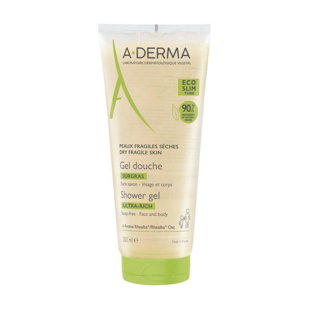 A-DERMA LES INDISPENSABLES Überfettendes Duschgel