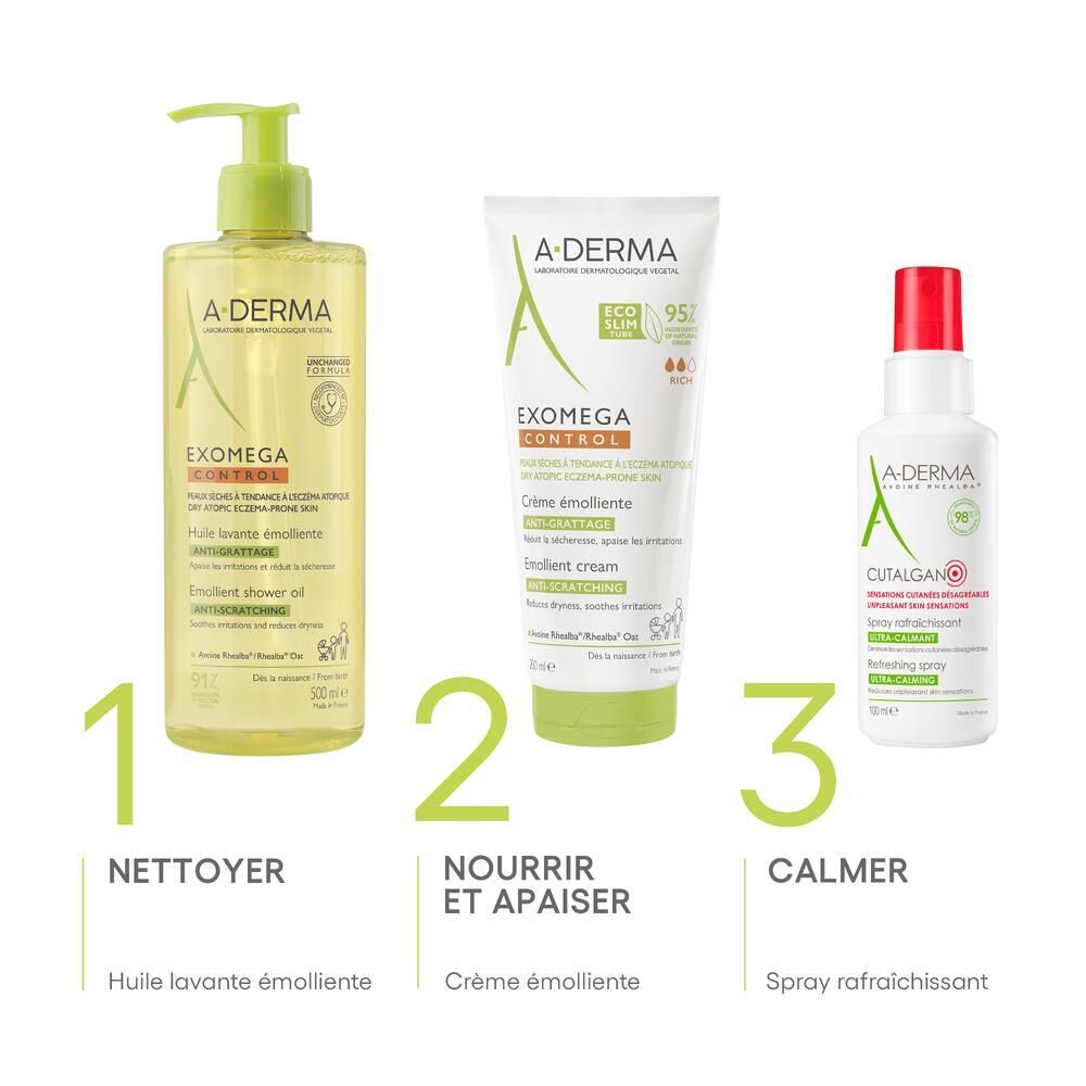 A-DERMA EXOMEGA CONTROL Créme émolliente