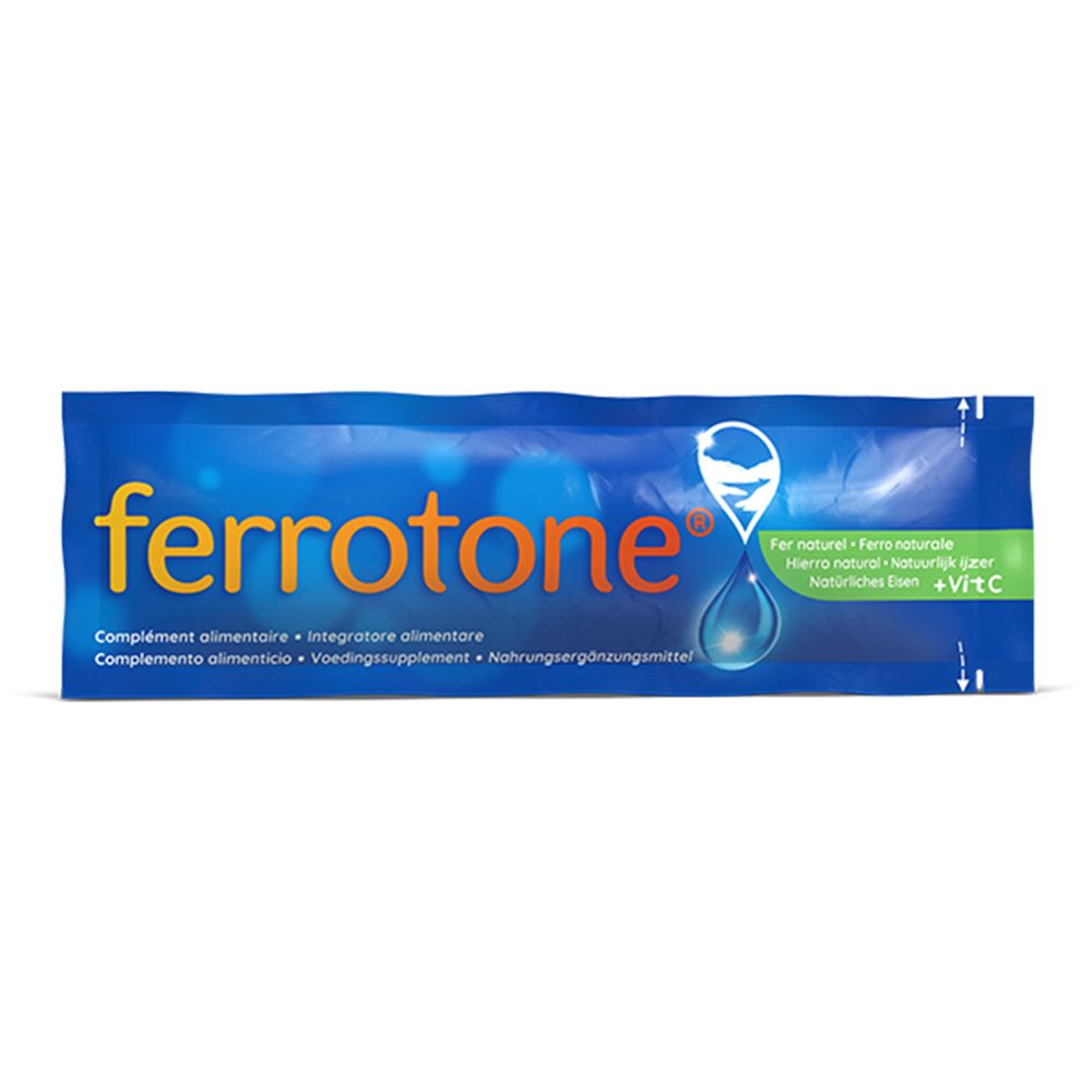 Ferrotone® + Vitamine C au goût pomme