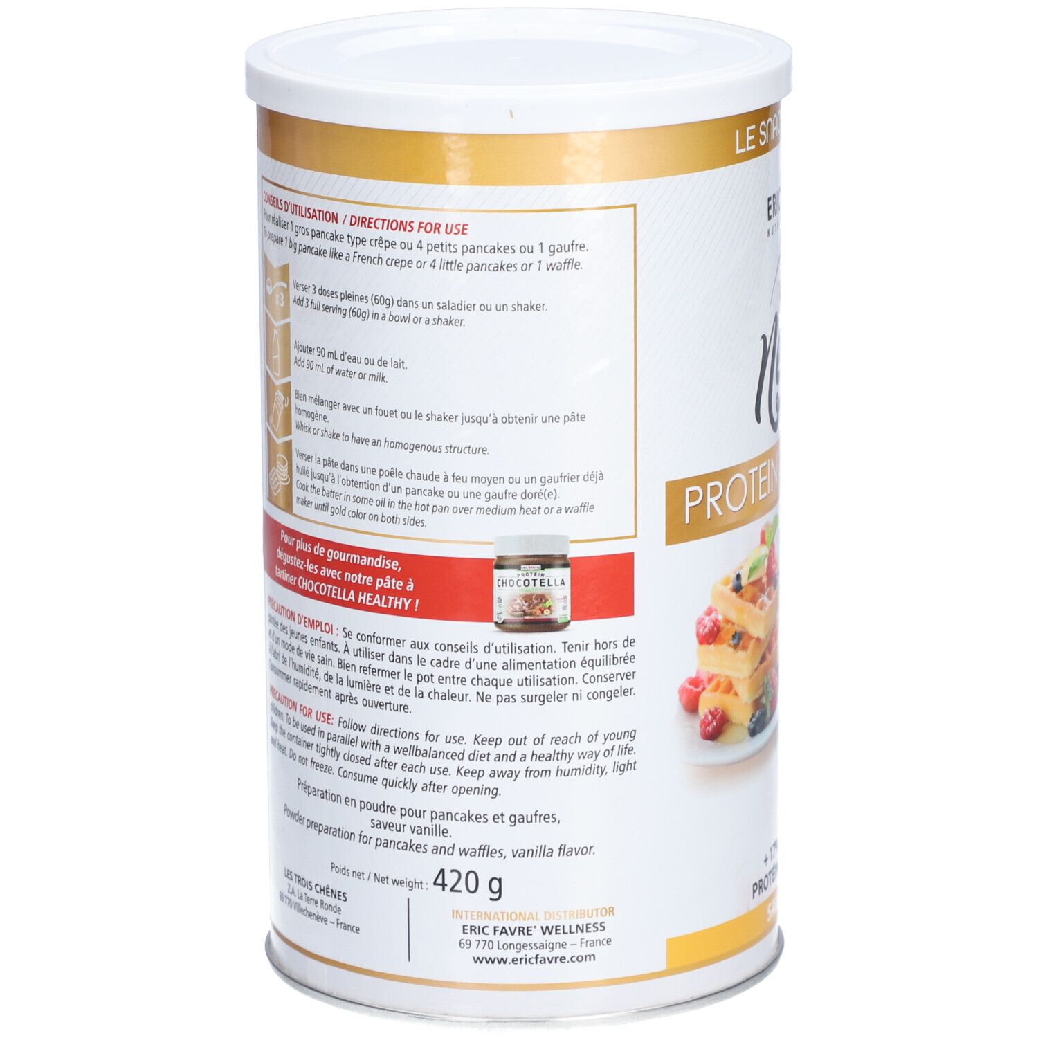 Eric Favre braucht Protein-Pfannkuchen