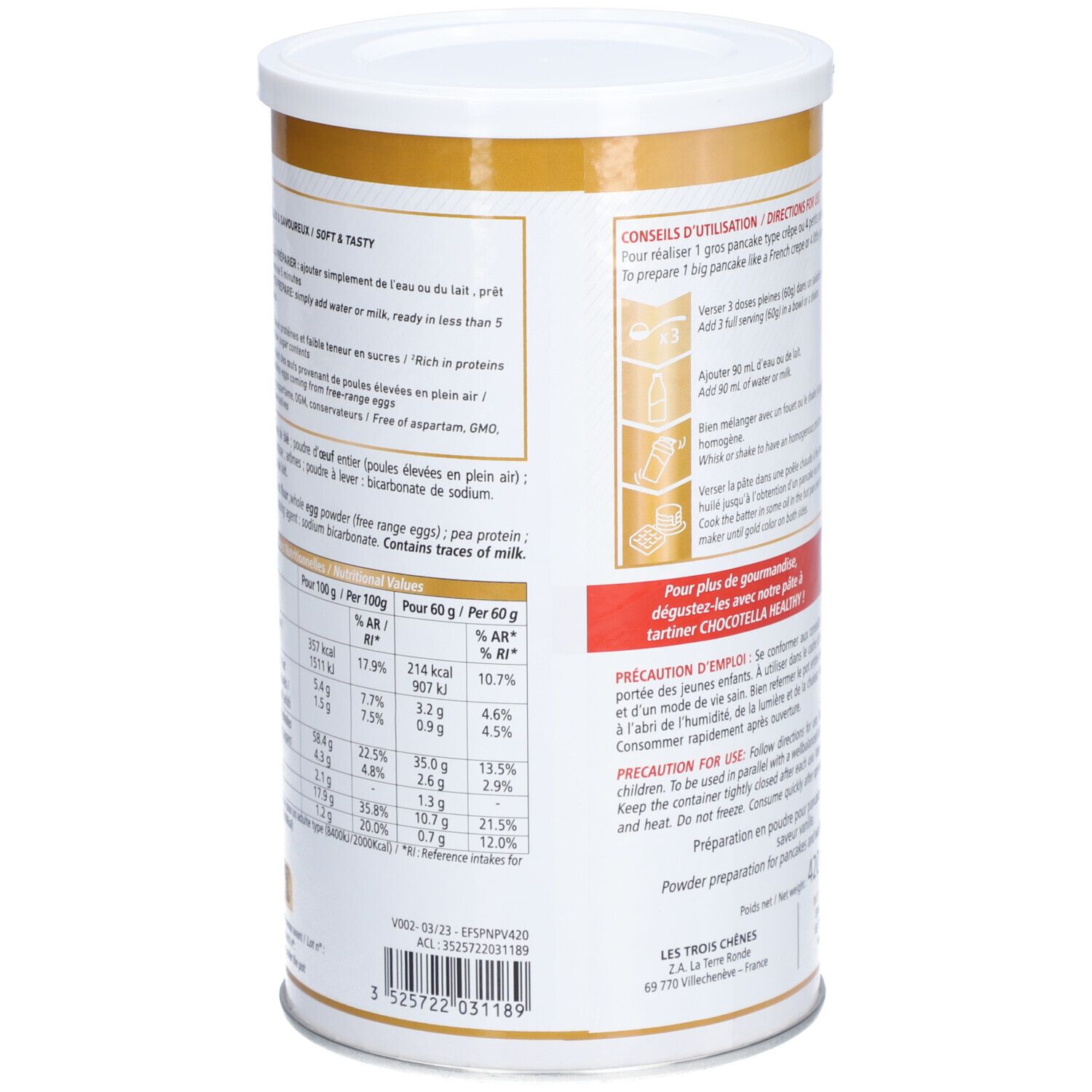Eric Favre braucht Protein-Pfannkuchen