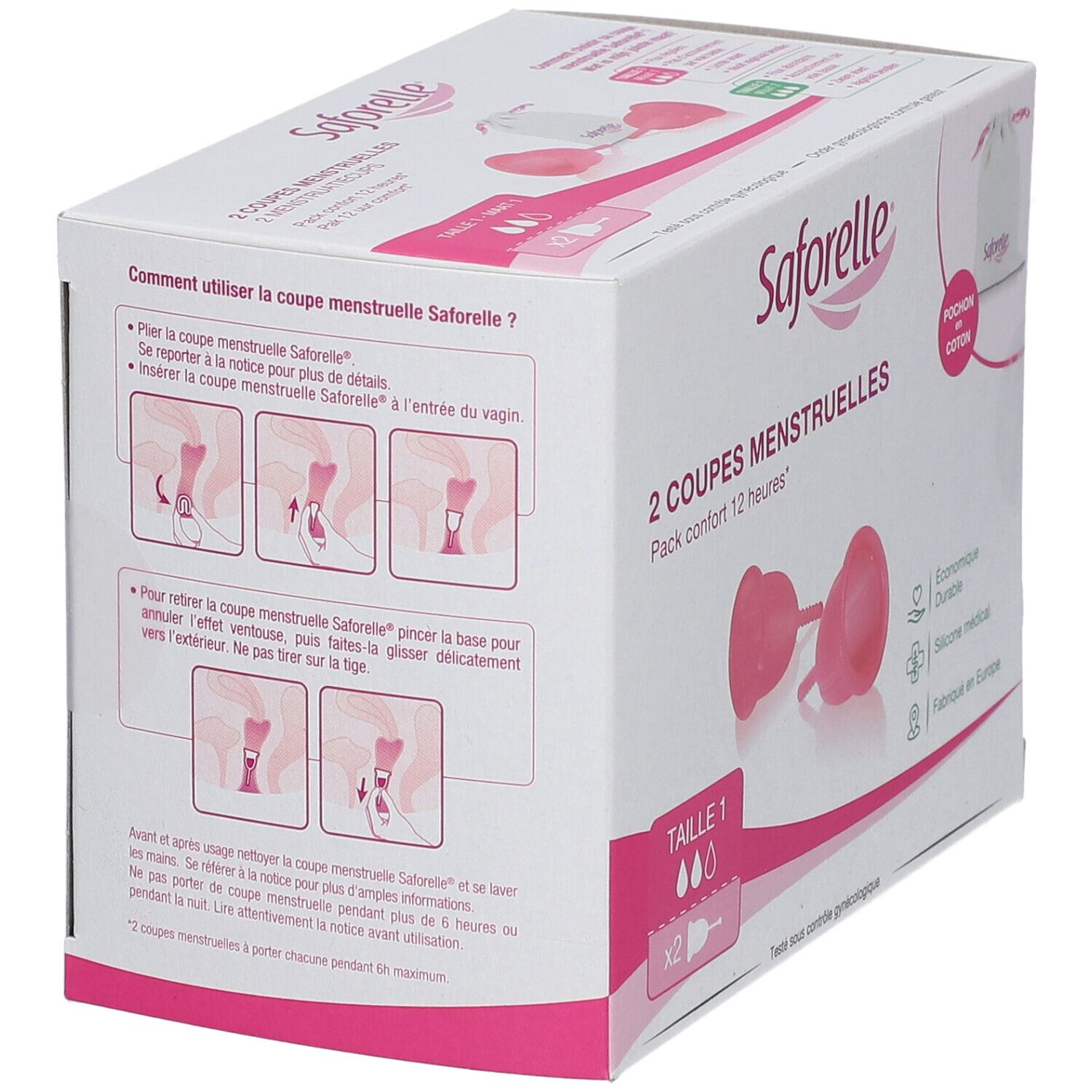 Saforelle® Menstruationstasse Größe 1