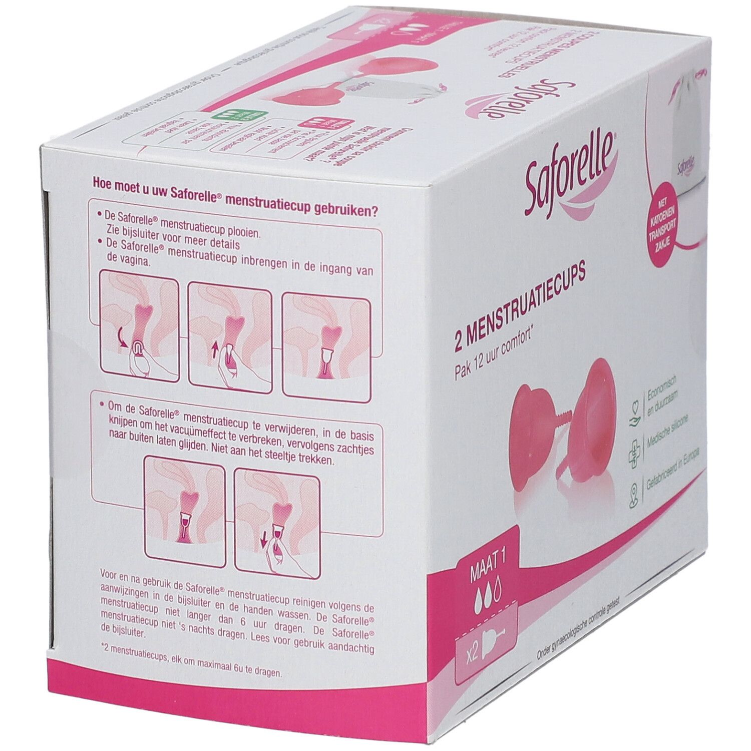 Saforelle® Menstruationstasse Größe 1