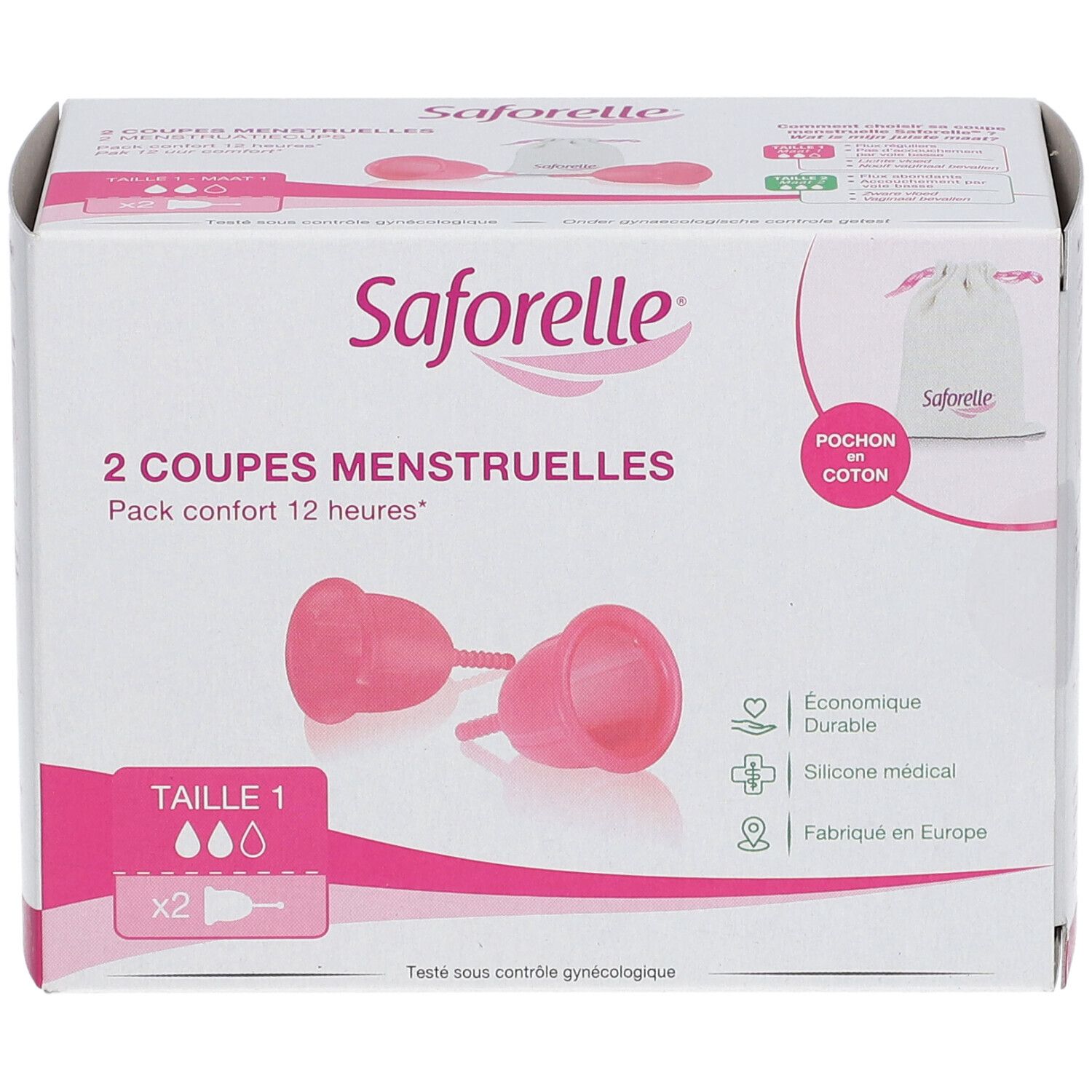 Saforelle® Coupe Menstruelle Taille 1