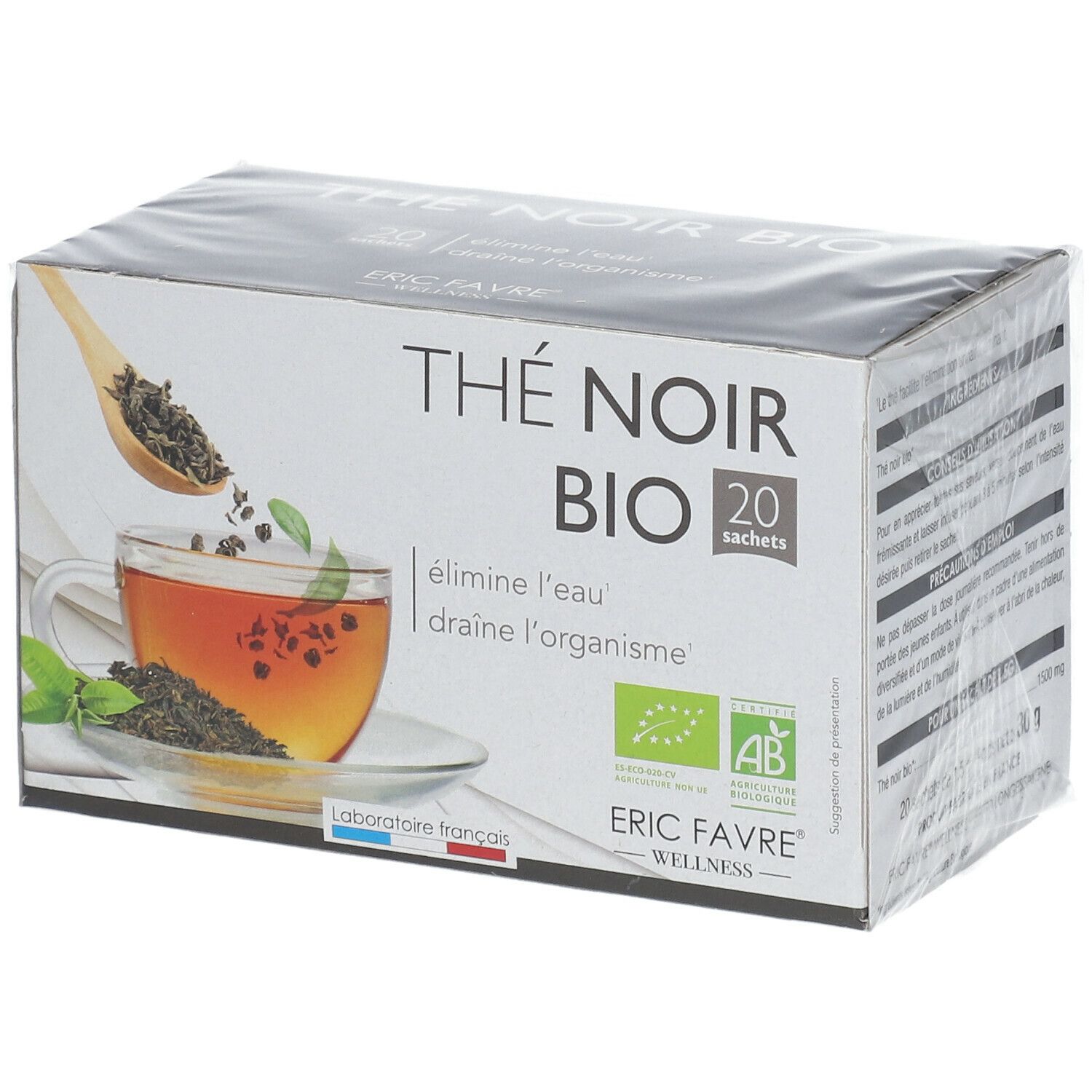 Eric Favre® Thé Noir Bio 20 Pc S Redcare Apotheke