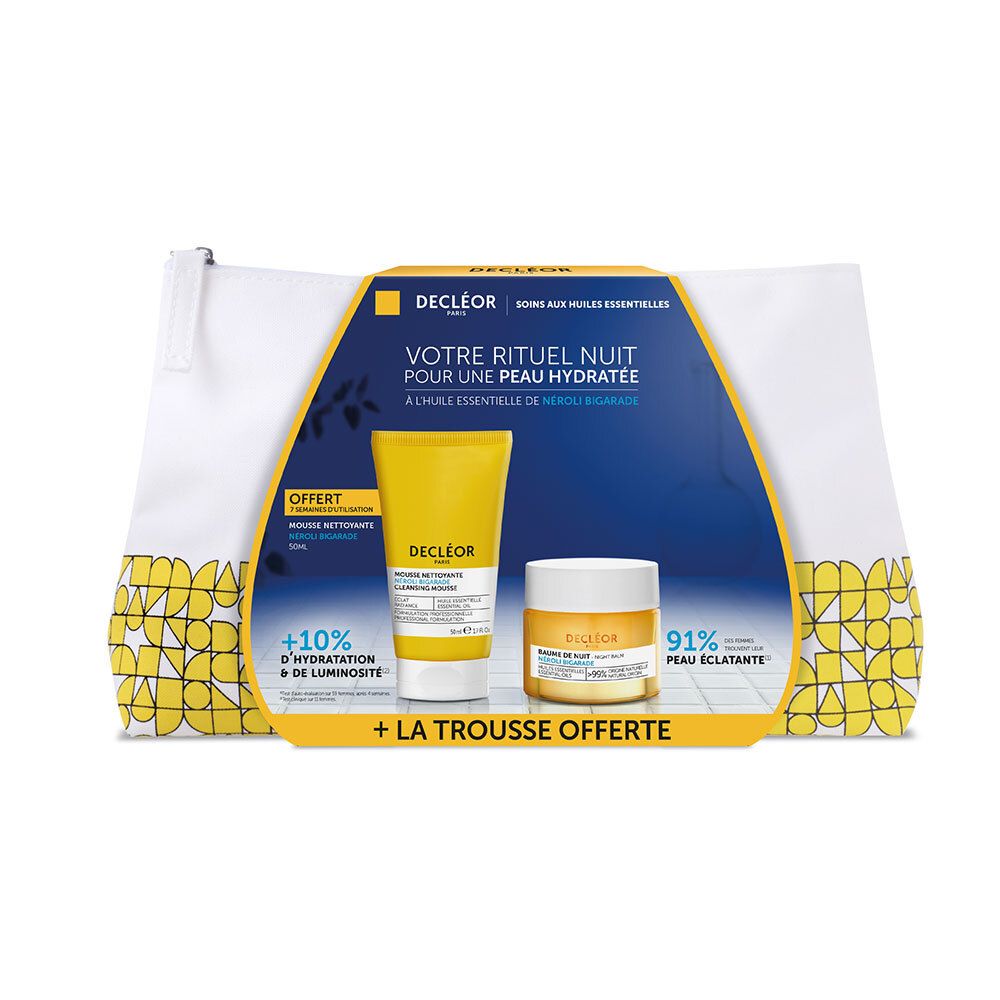 DÉCLEOR Trousse Rituel Hydratation Nuit NÉROLI BIGARADE