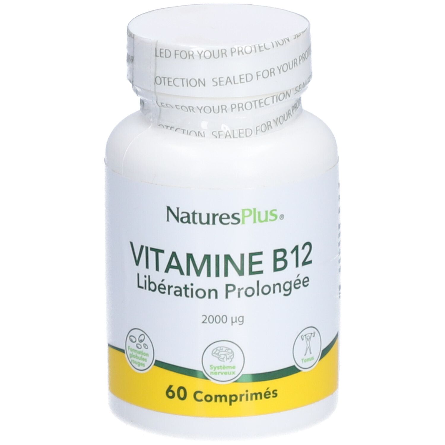 NATURE'S+ VIT B12 2000UG LP CPR 60