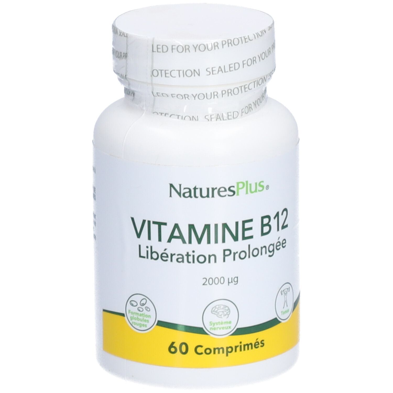 NATURE'S+ VIT B12 2000UG LP CPR 60