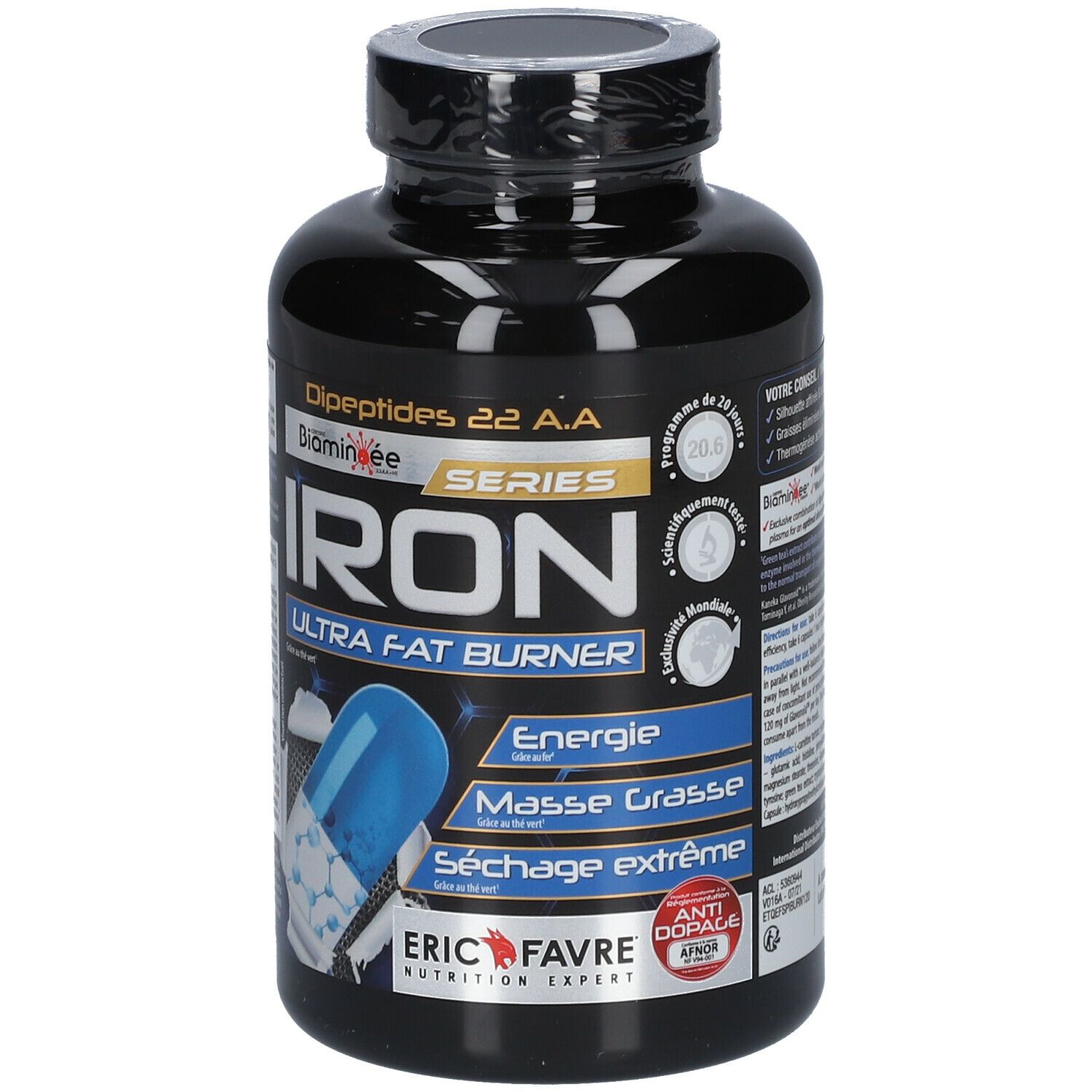 ERIC FAVRE® Brûleur de graisse Iron Ultra Fat Burner