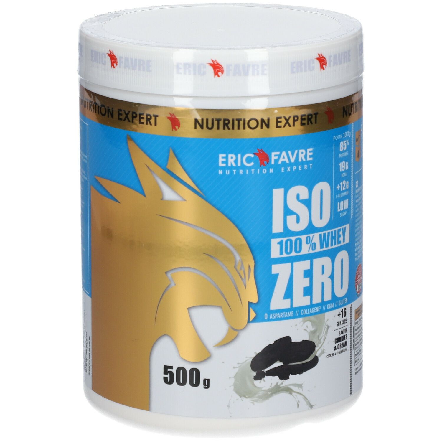 ERIC FAVRE® Iso Zero 100% Molke Protéine Kekse & Sahne