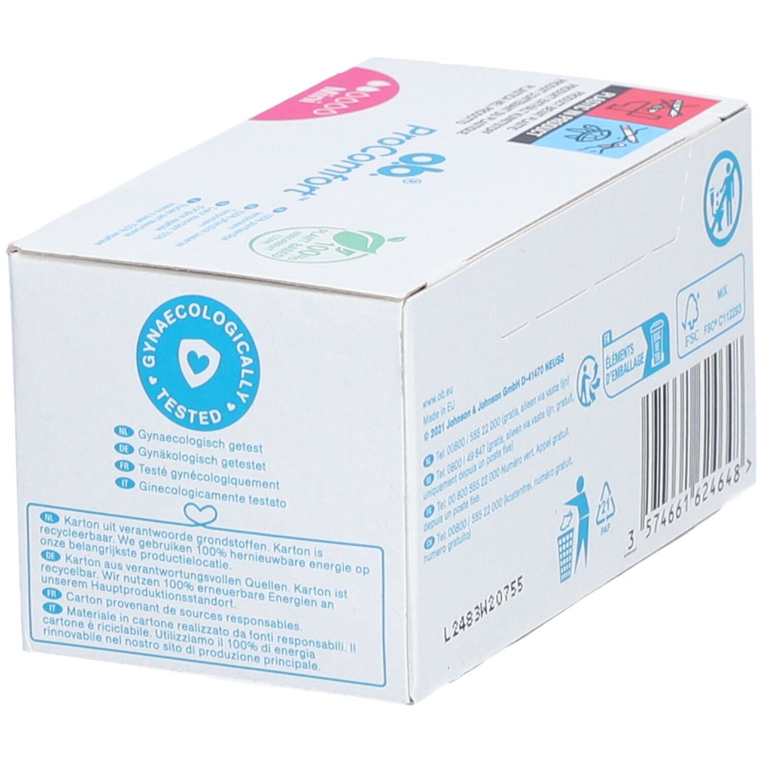 O.B.® Tampons ProComfort Mini
