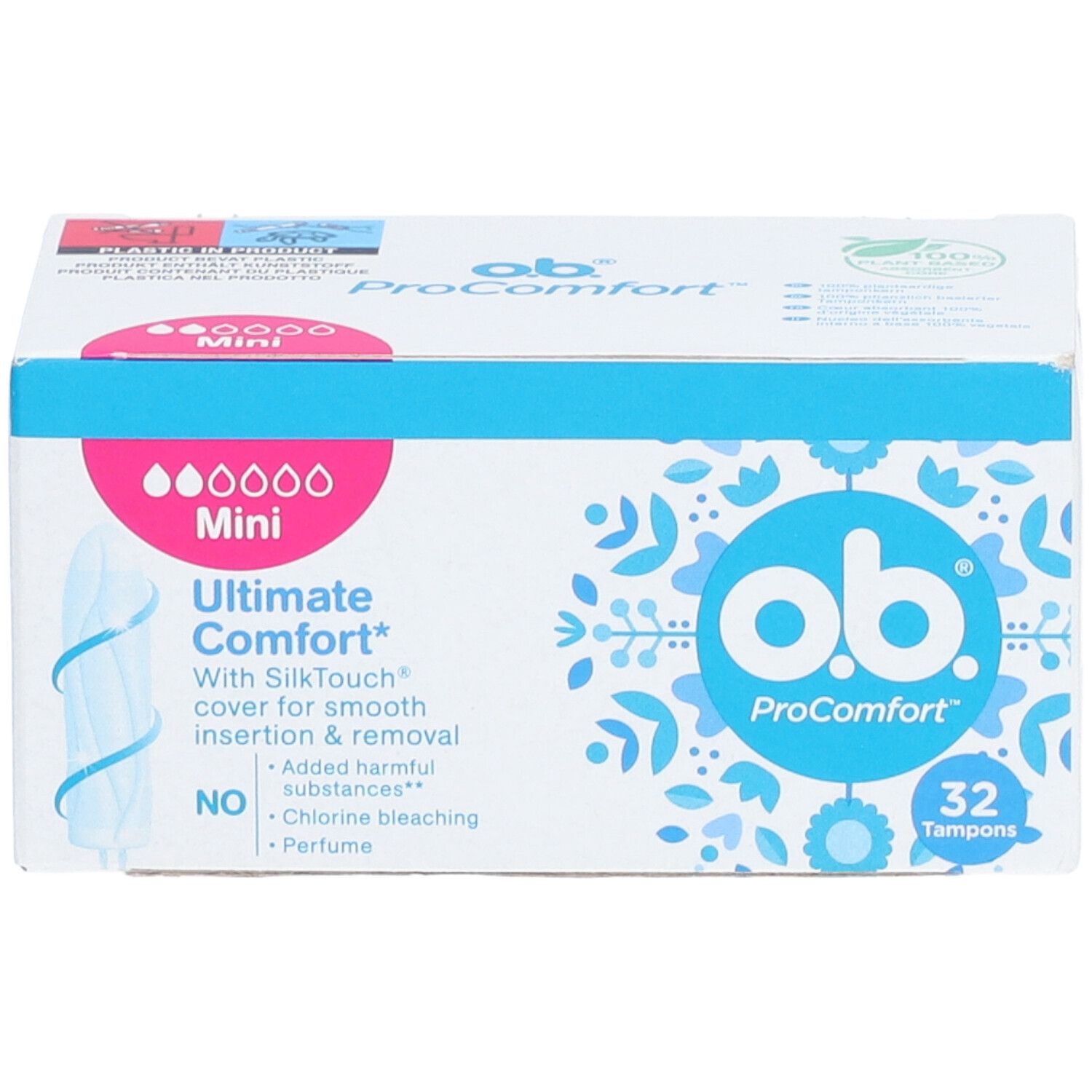 O.B.® Tampons ProComfort Mini