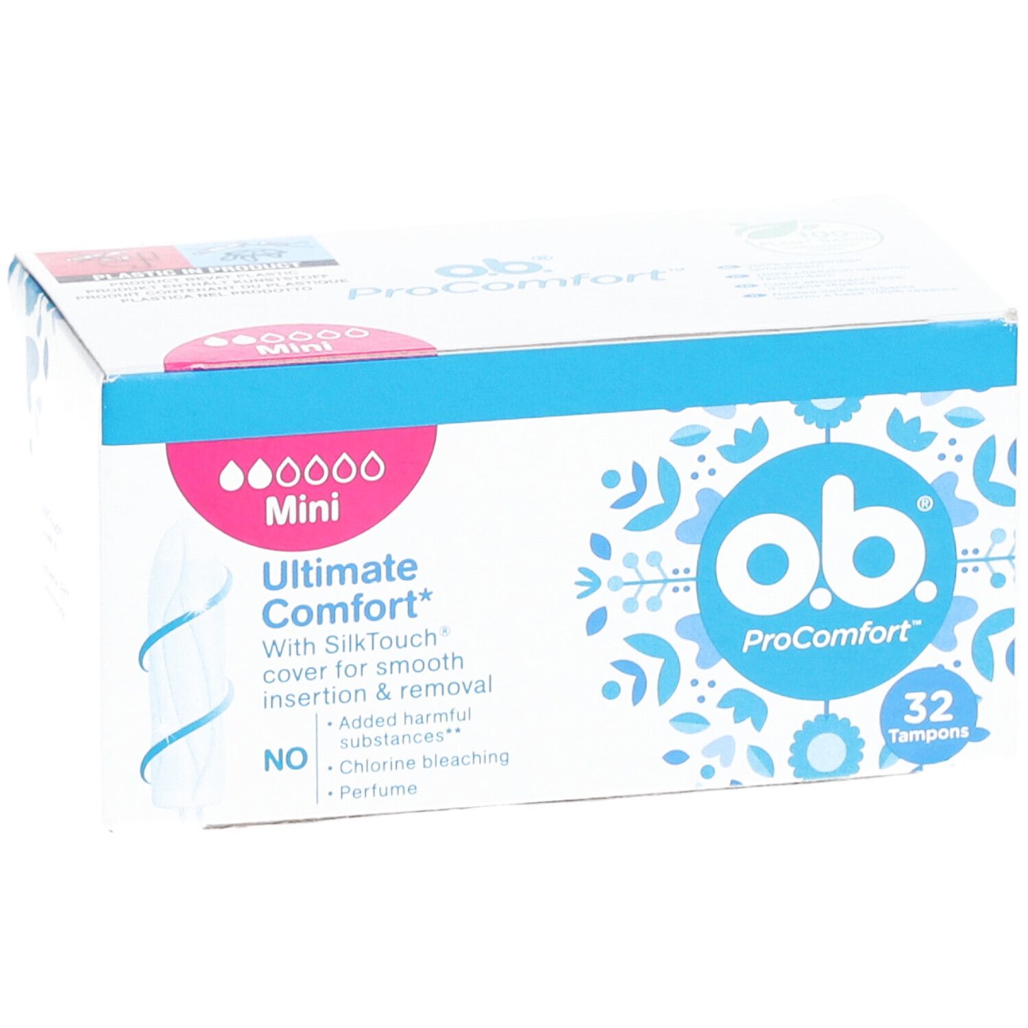 O.B.® Tampons ProComfort Mini