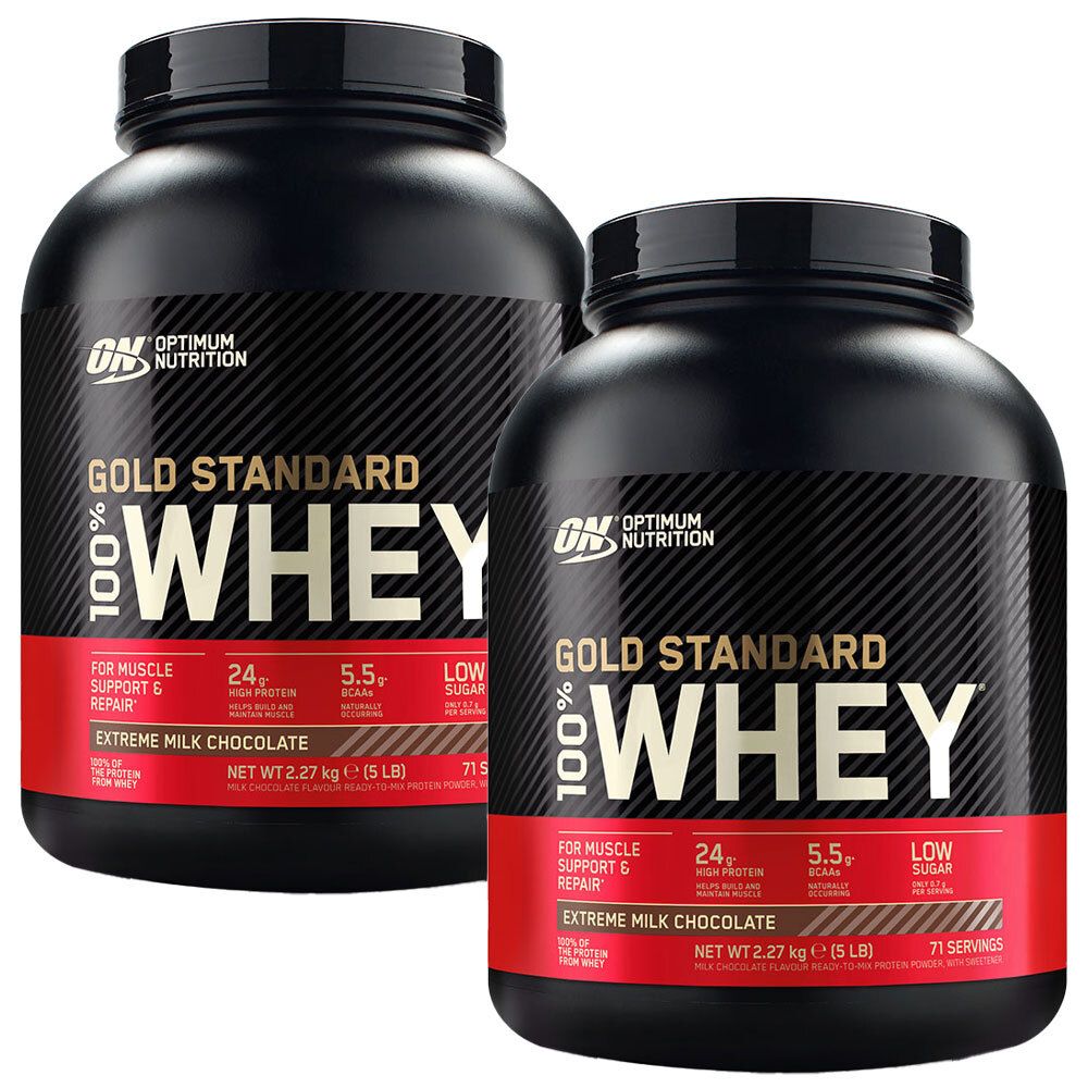 Optimum Nutrition 100 % Whey Gold Standard, Extreme Milk Chocolate, Poudre