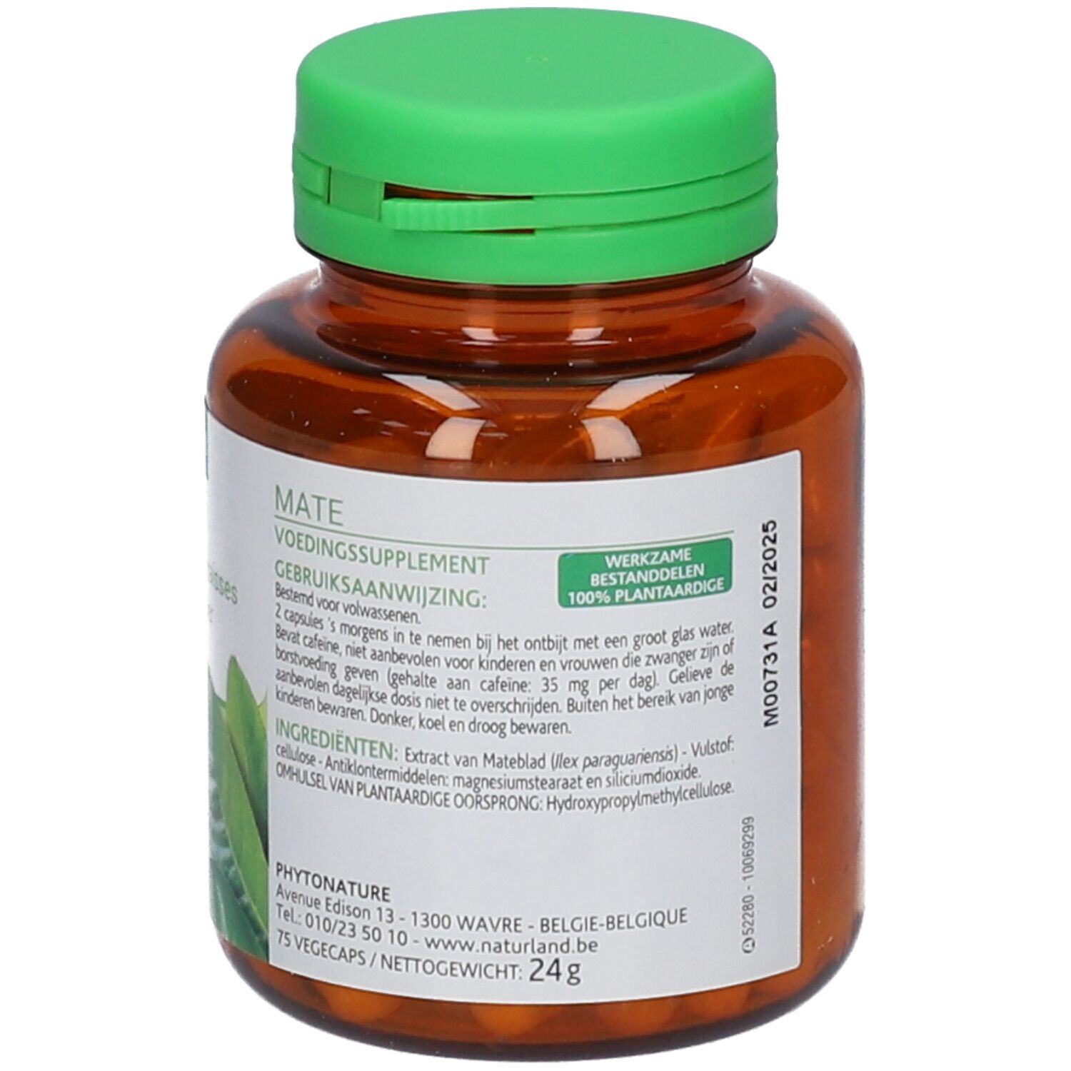 Naturland Mate Vegécaps® Fettverbrenner
