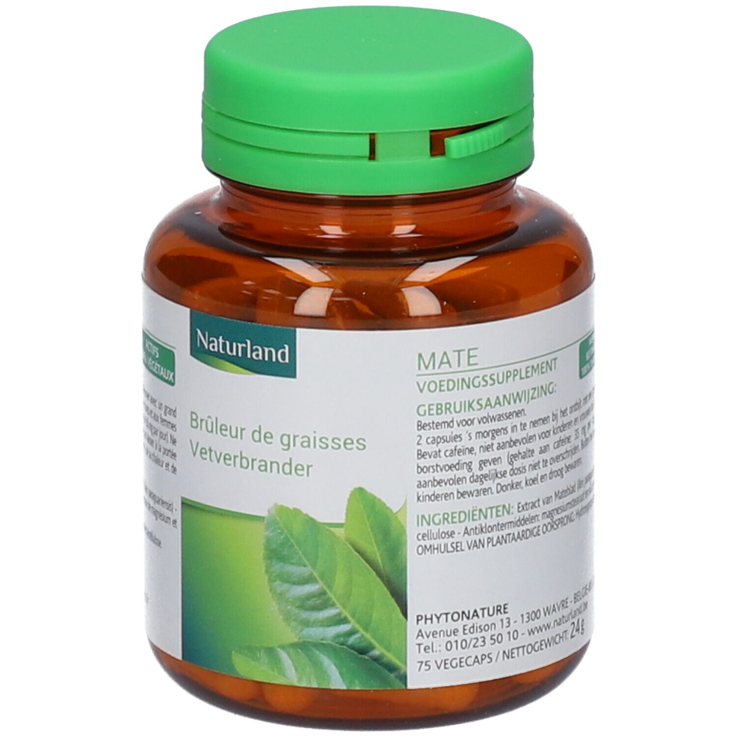 Naturland Mate Vegécaps® Fettverbrenner