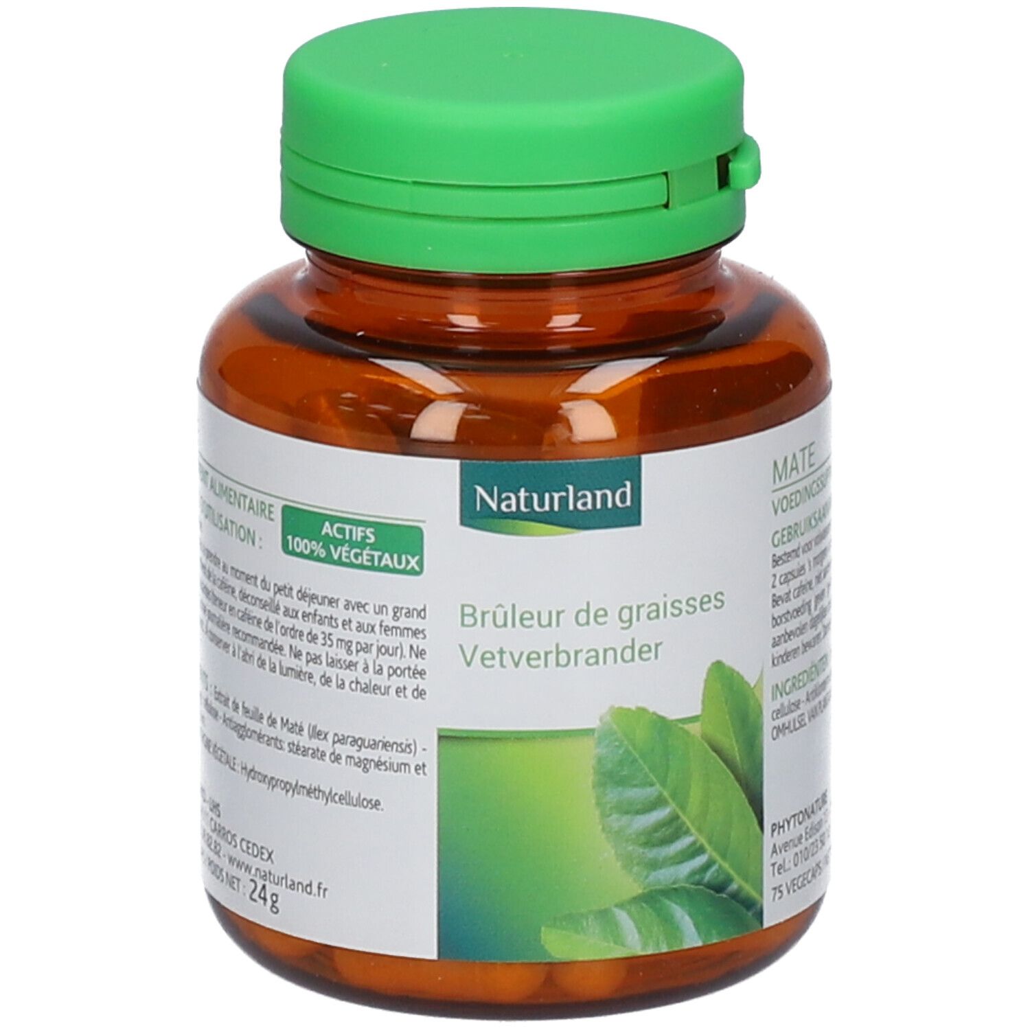Naturland Mate Vegécaps® Fettverbrenner
