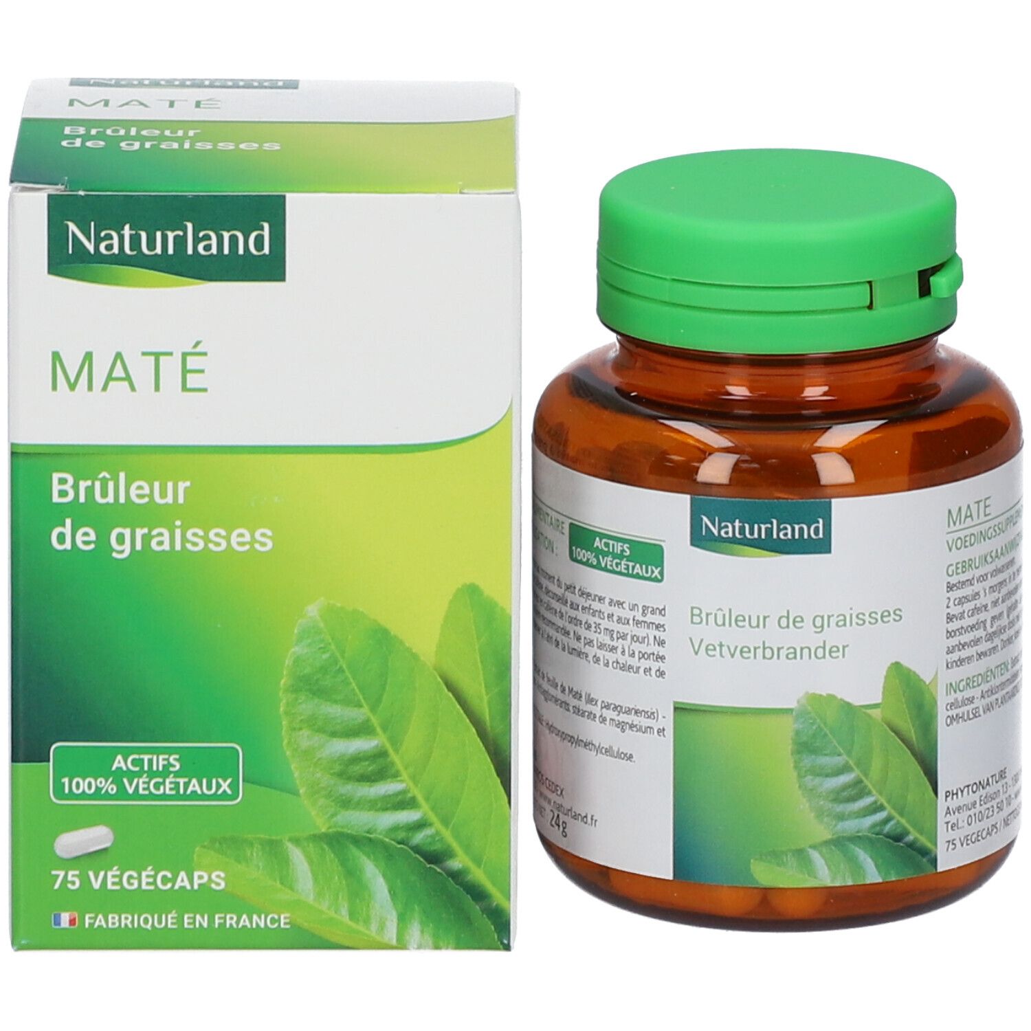 Naturland Mate Vegécaps® Fettverbrenner
