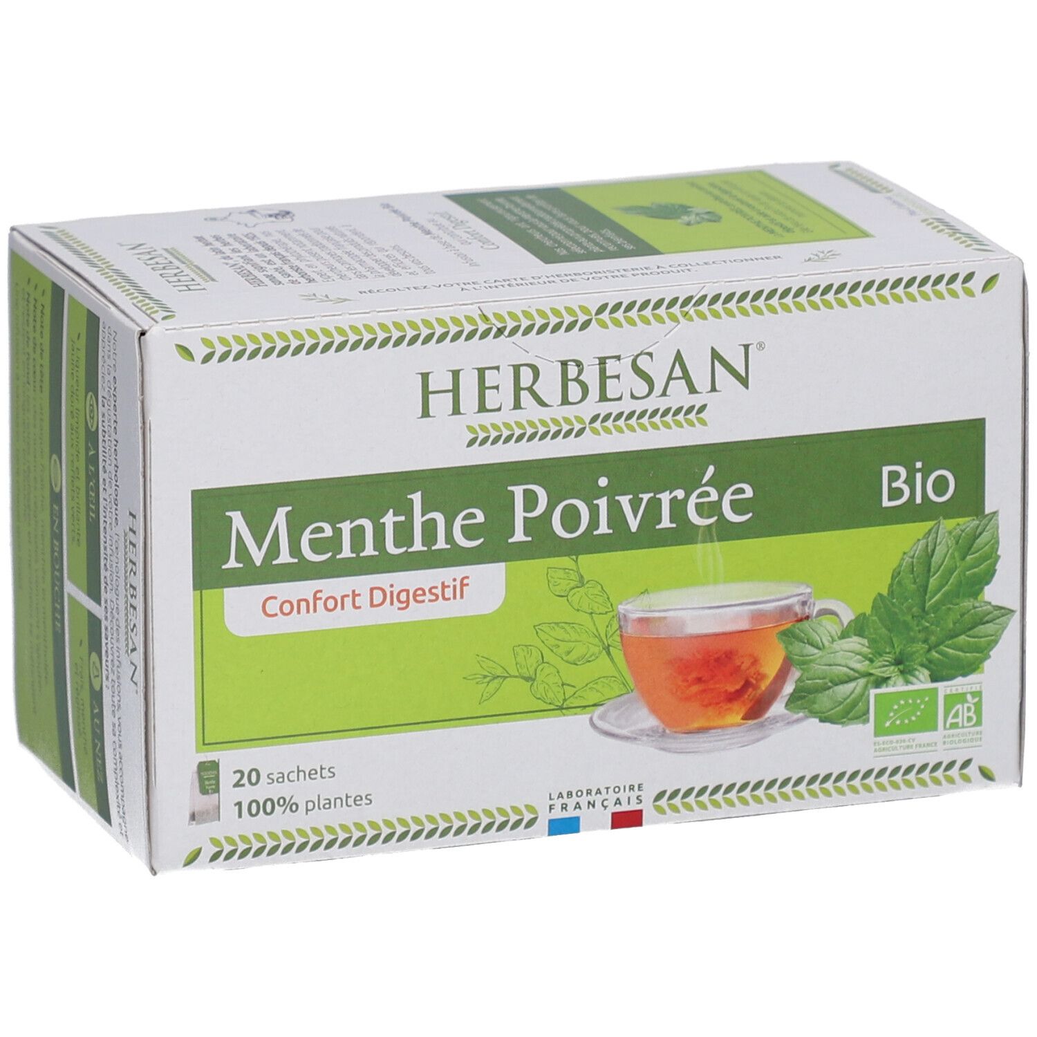 Herbesan Pfefferminz Bio - Verdauung, Wohlbefinden
