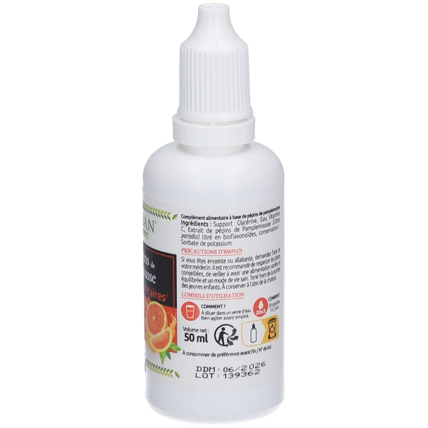 Herbesan Grapefruitkernextrakt