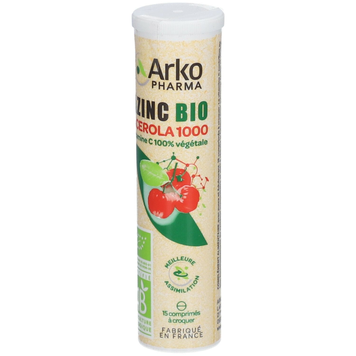 Arkopharma AZINC® BIO Acérola 1000