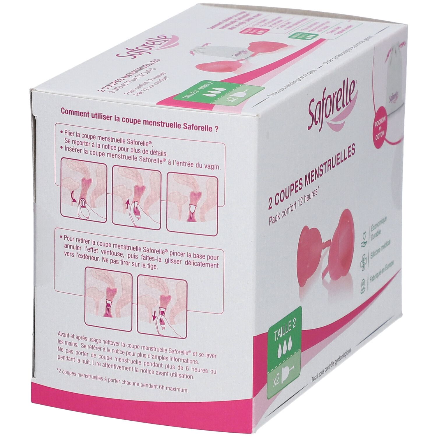 Saforelle® Menstruationstasse Größe 2