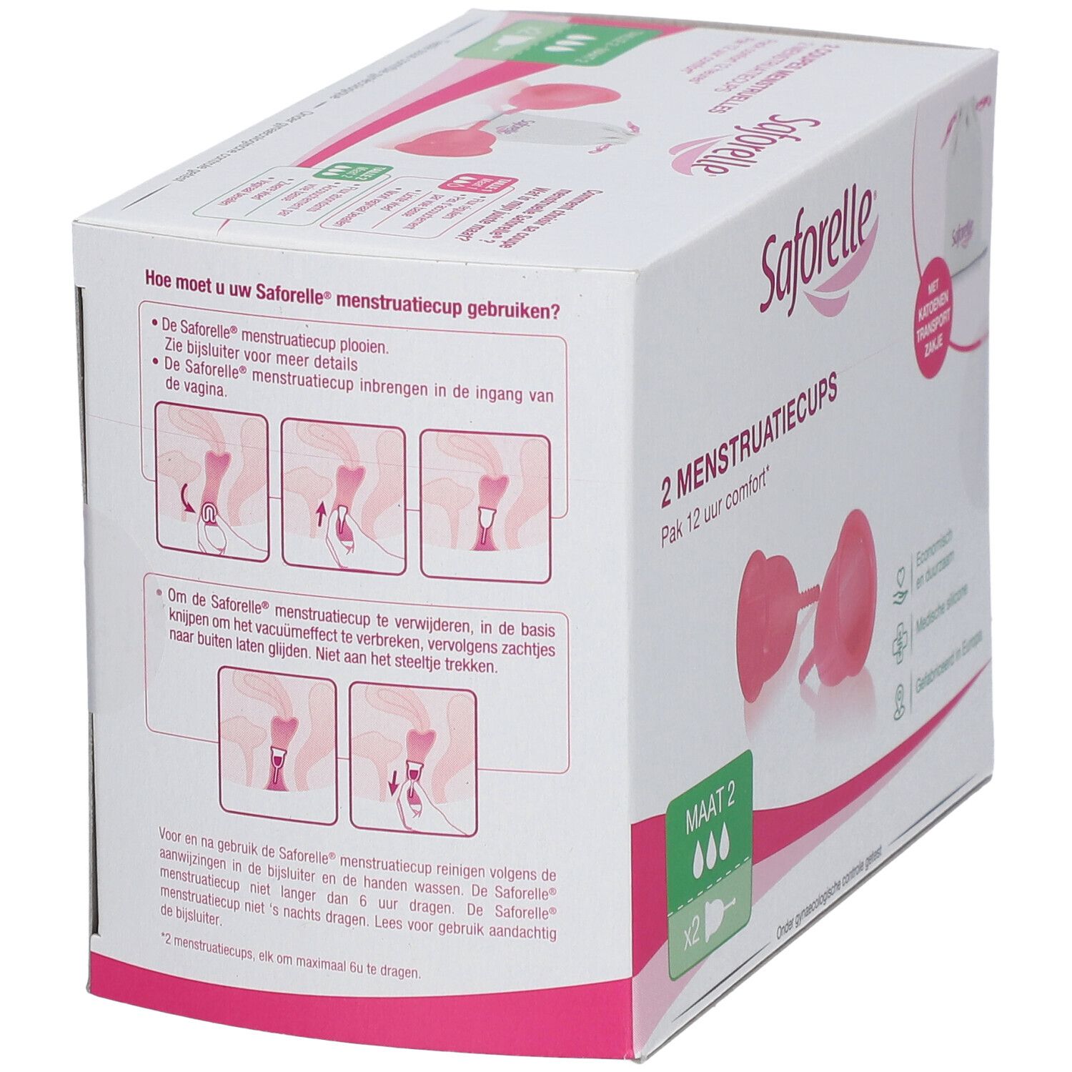 Saforelle® Menstruationstasse Größe 2