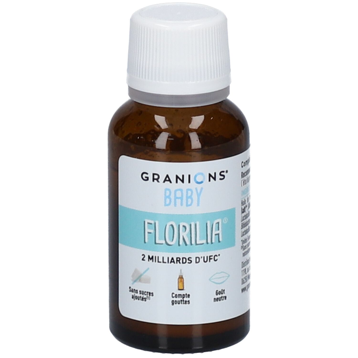 GRANIONS® Baby Florilia - Probiotika - Tropfenzähler - Neutraler Geschmack