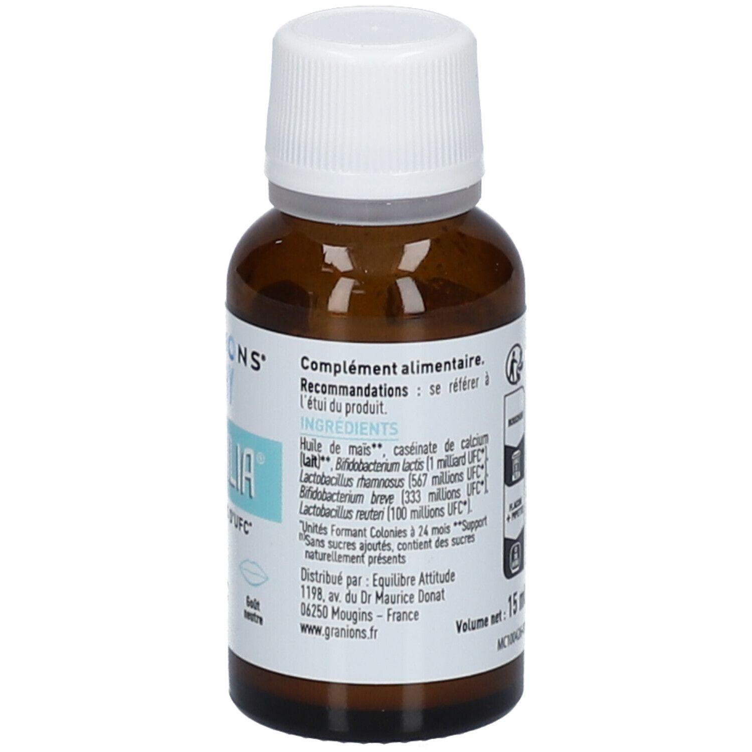 GRANIONS® Baby Florilia - Probiotika - Tropfenzähler - Neutraler Geschmack