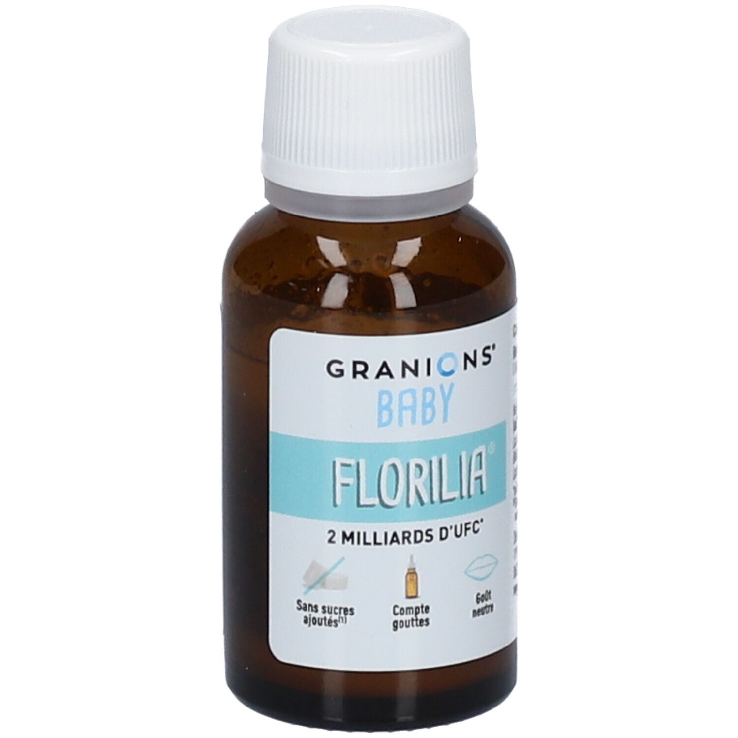 GRANIONS® Baby Florilia - Probiotika - Tropfenzähler - Neutraler Geschmack