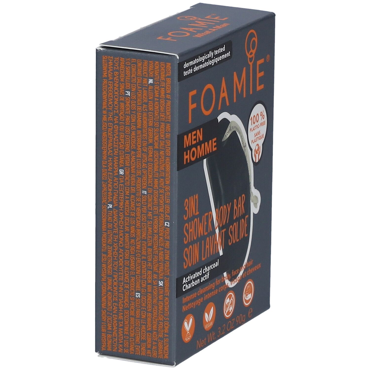 FOAMIE® Soin lavant solide Homme What A Man