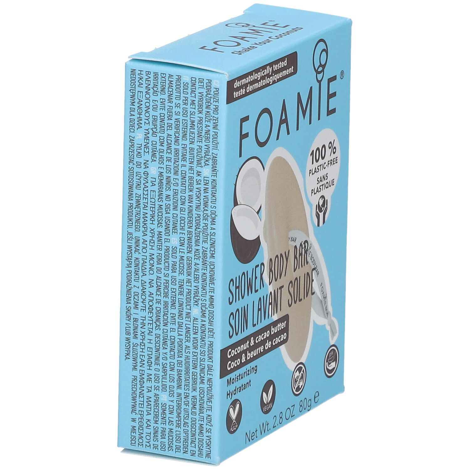 FOAMIE® Soin lavant solide Corps Shake Your Coconuts