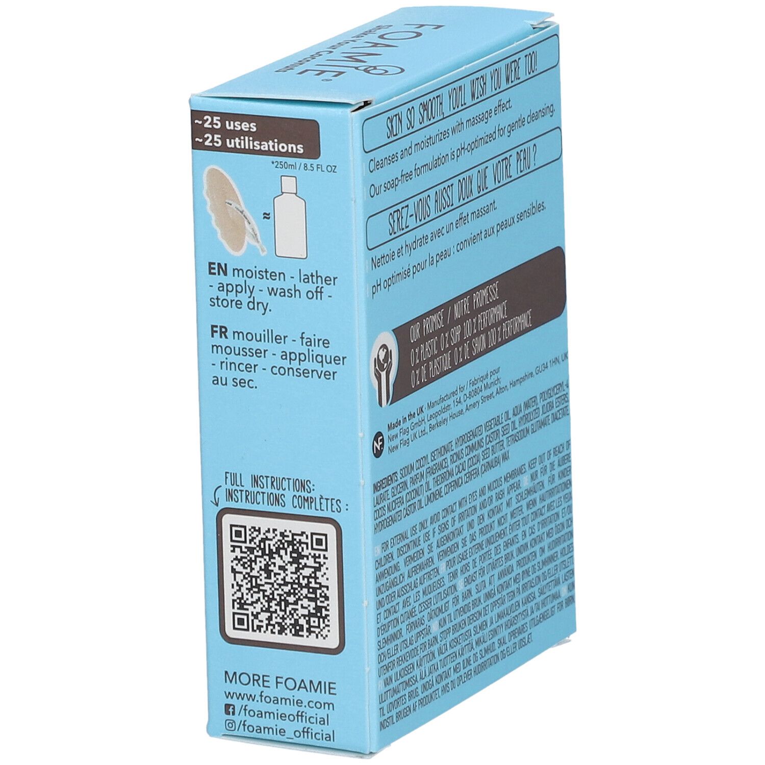 FOAMIE® Soin lavant solide Corps Shake Your Coconuts