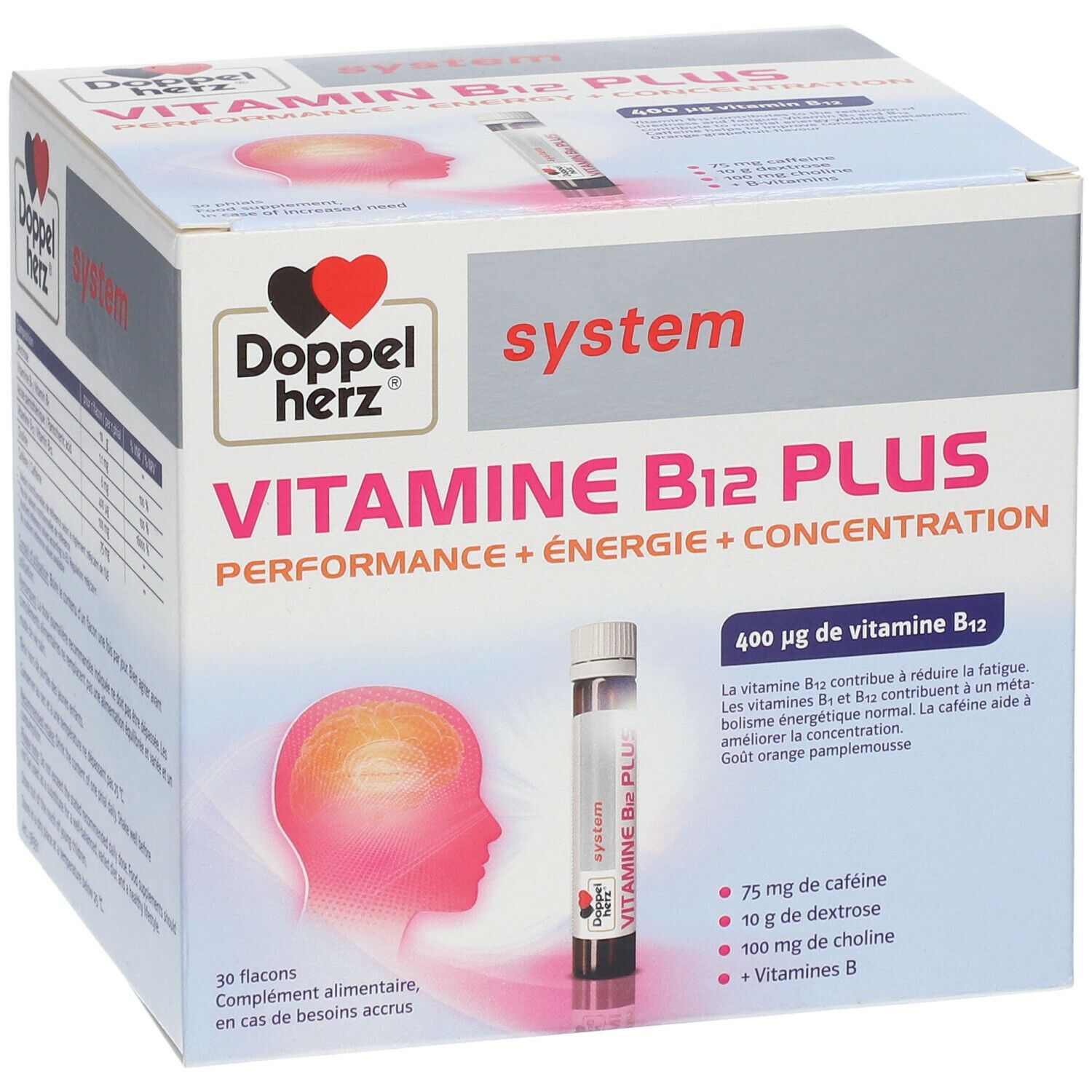 Doppelherz® system Vitamine B12 PLUS Énergie