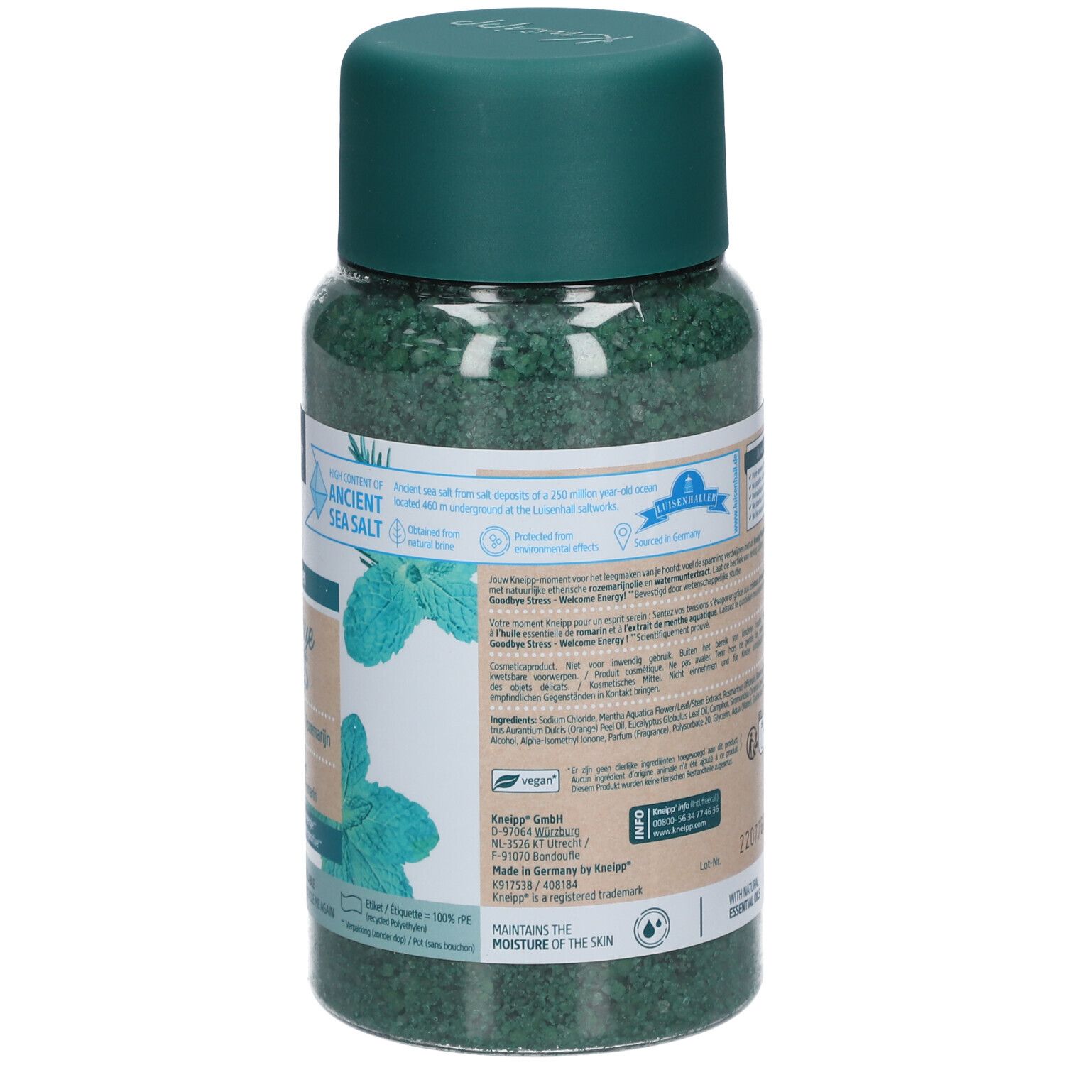 Kneipp® Badekristalle Goodbye Stress Wasserminze - Rosmarin