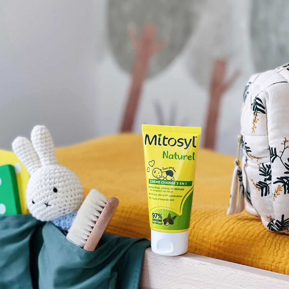 MITOSYL NATUREL CRÈME DE CHANGE 3 EN 1 - Crème de change 3 en 1.  - tube 70 g