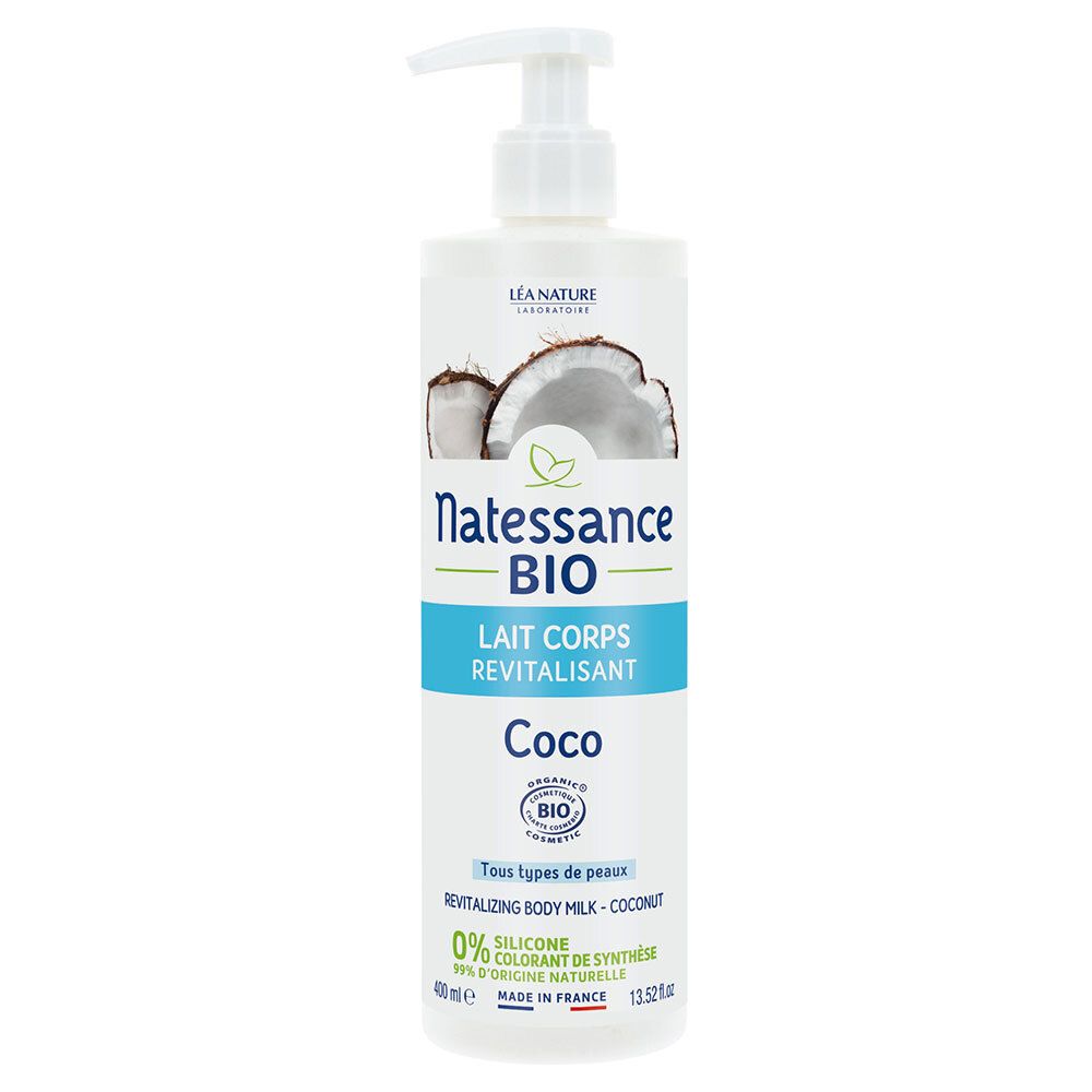 Natessance Revitalisierende Körpermilch Coco Bio Intensive Feuchtigkeitsversorgung