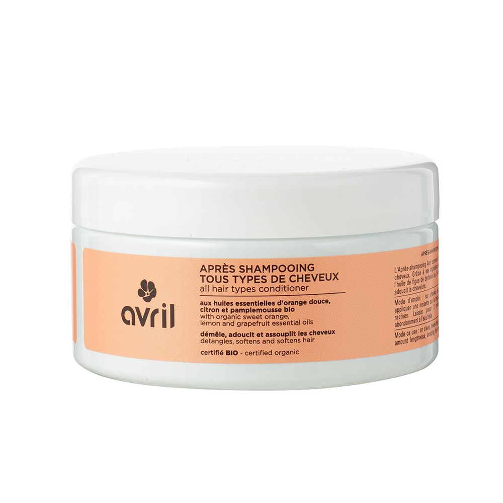 Avril Après-shampooing tous types de cheveux Certifié BIO