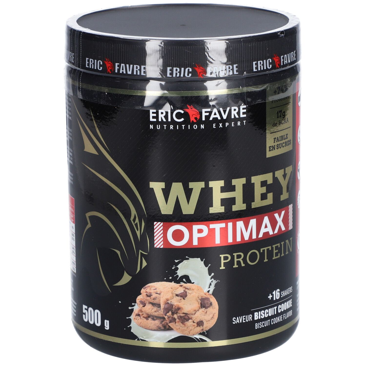 ERIC FAVRE Whey Optimax Protéines saveur Cookie