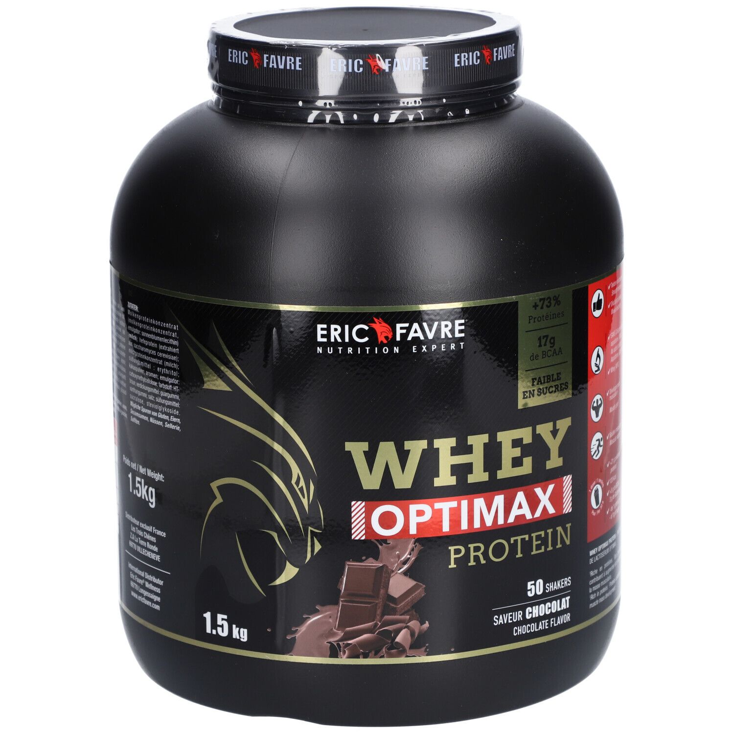 ERIC FAVRE Whey Optimax Eiweiß Schoko Geschmack