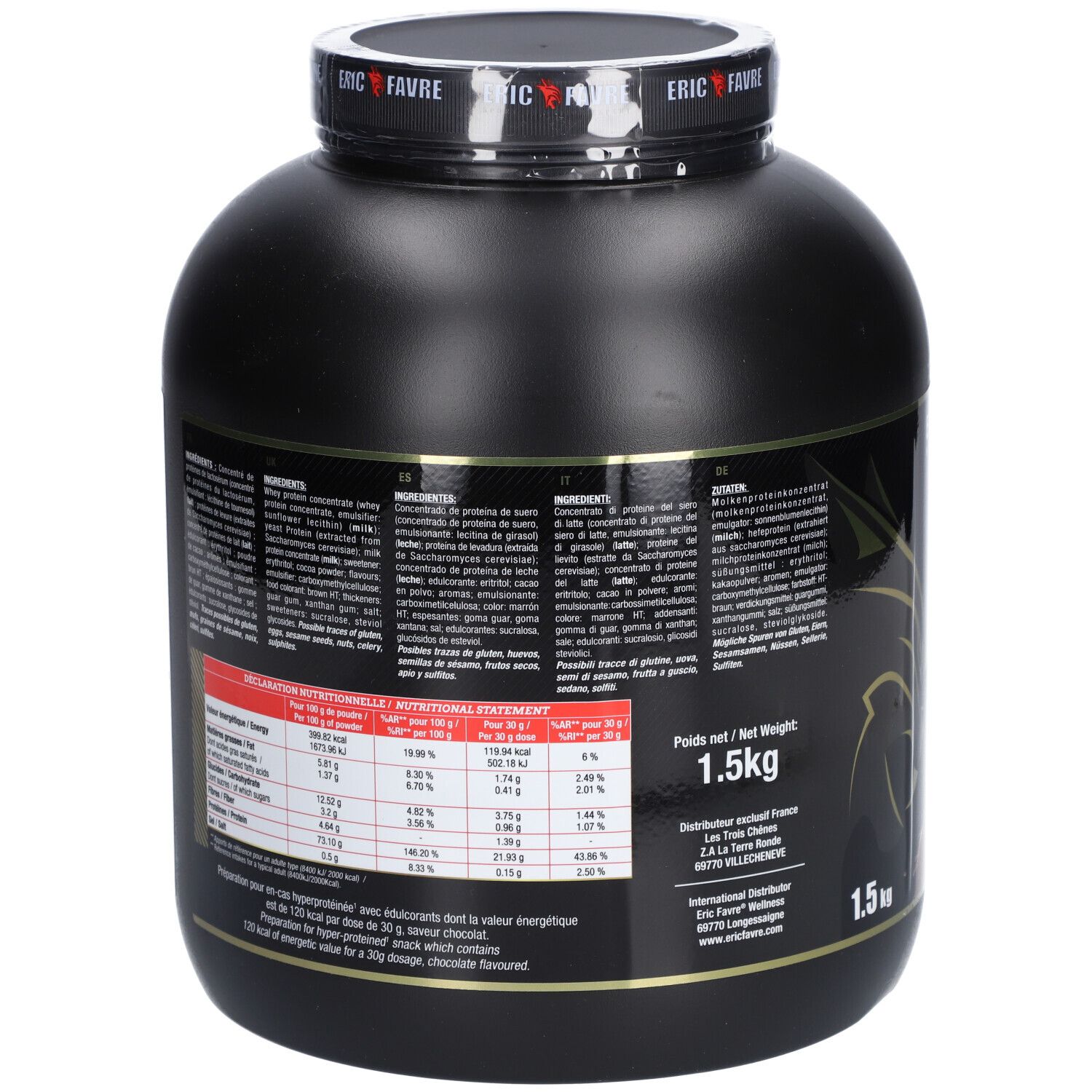 ERIC FAVRE Whey Optimax Eiweiß Schoko Geschmack