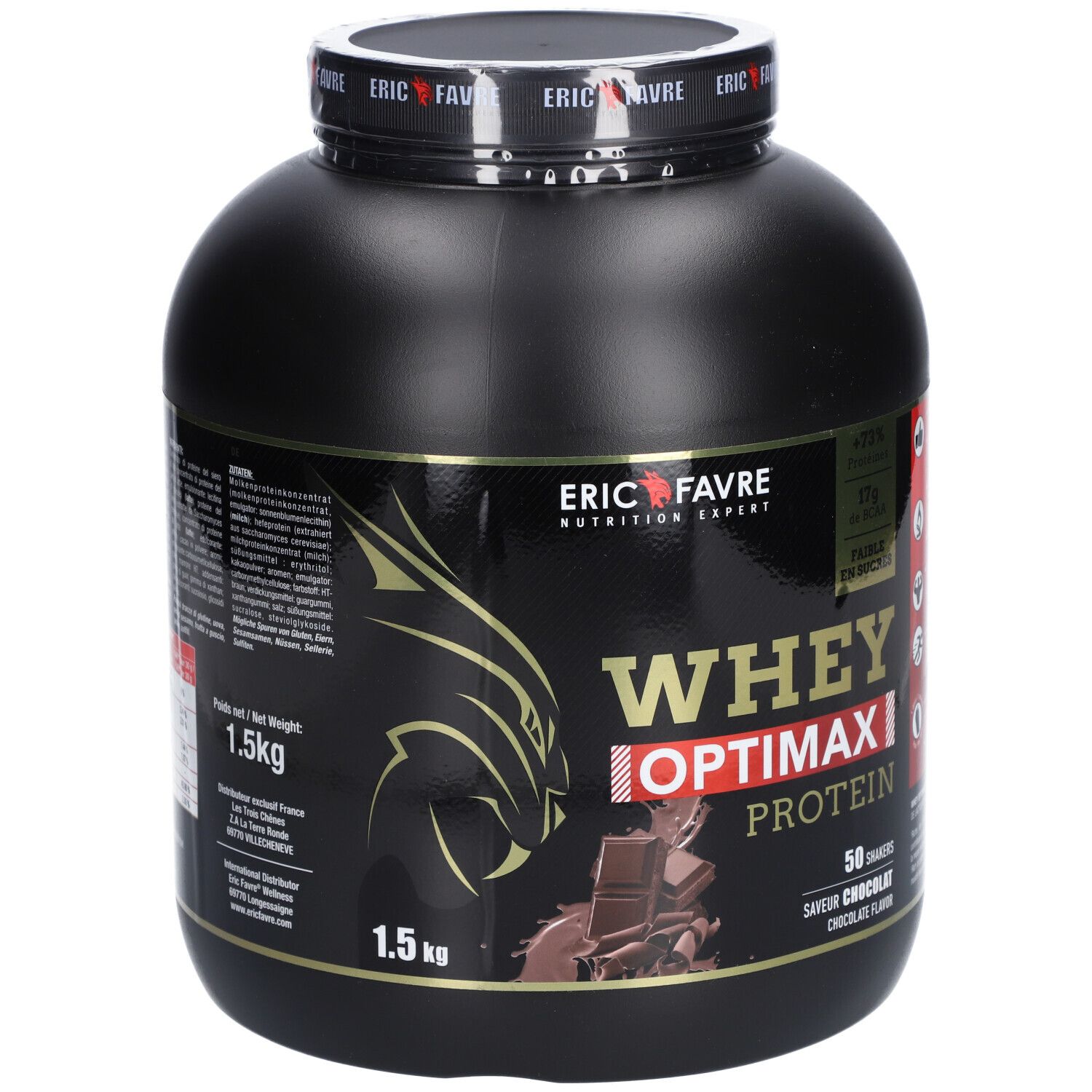ERIC FAVRE Whey Optimax Eiweiß Schoko Geschmack