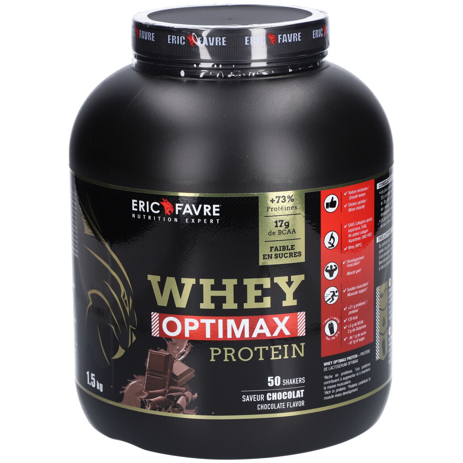 ERIC FAVRE Whey Optimax Eiweiß Schoko Geschmack