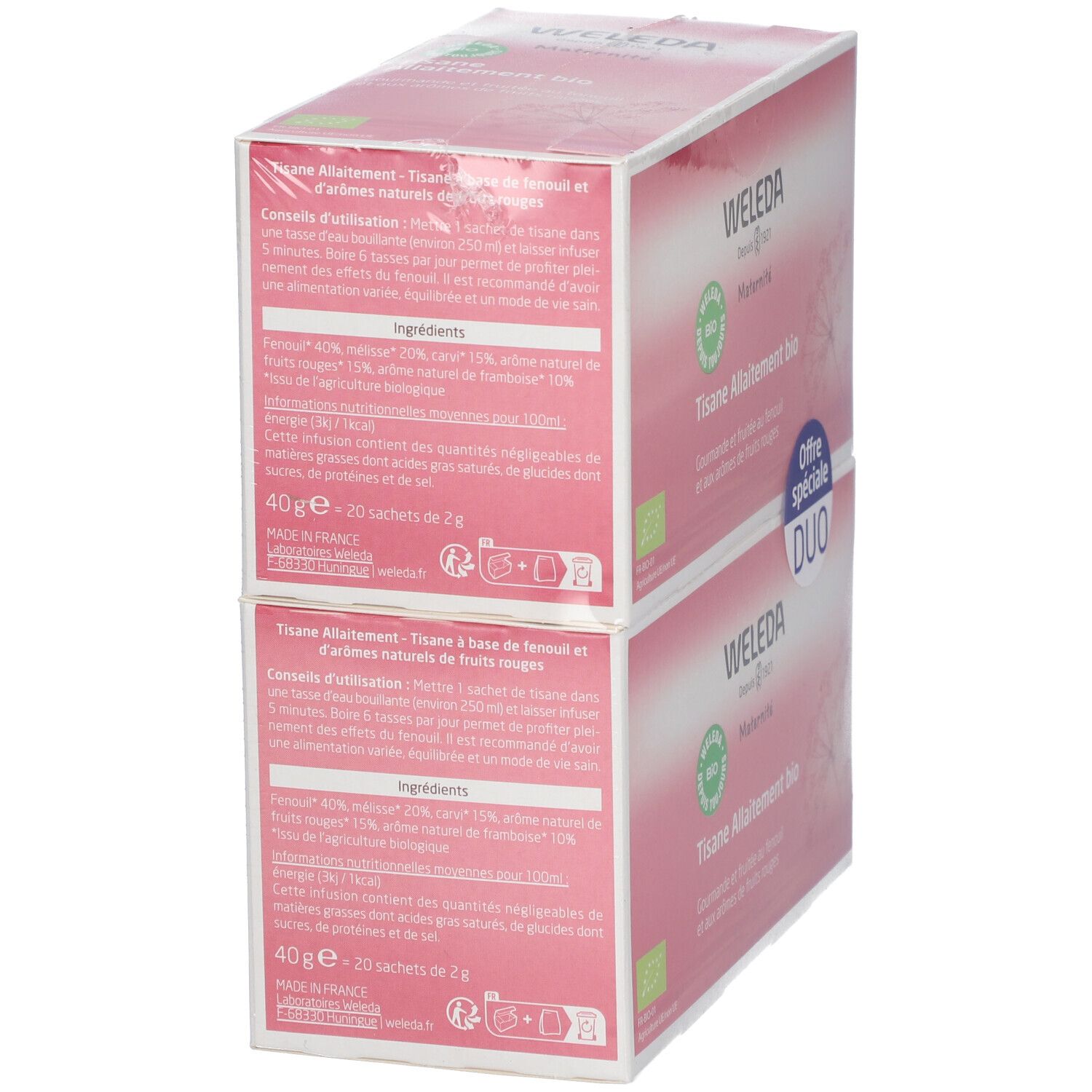 WELEDA Stilltee Bio Rote Früchte