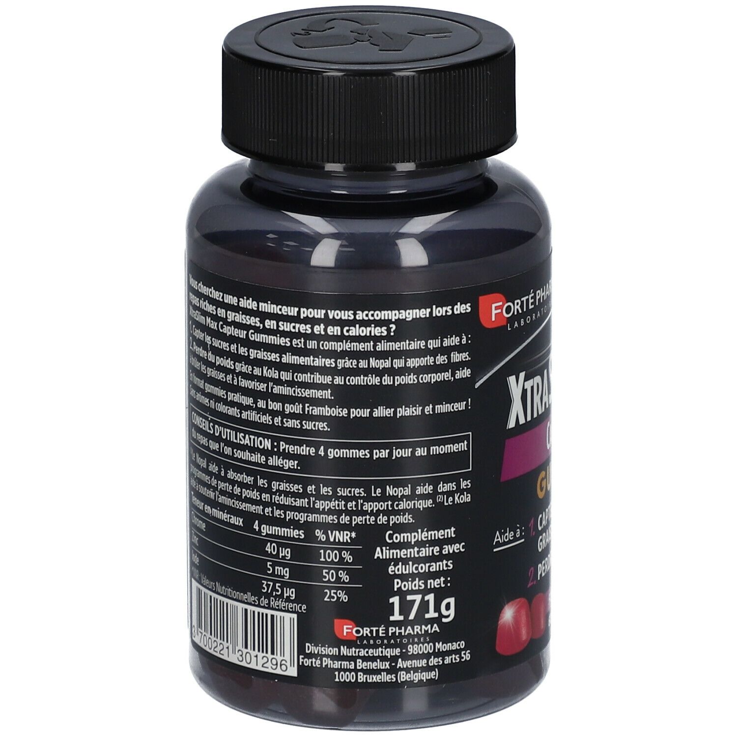Forté Pharma XTRASLIM MAX GUMMIES FANGMITTEL