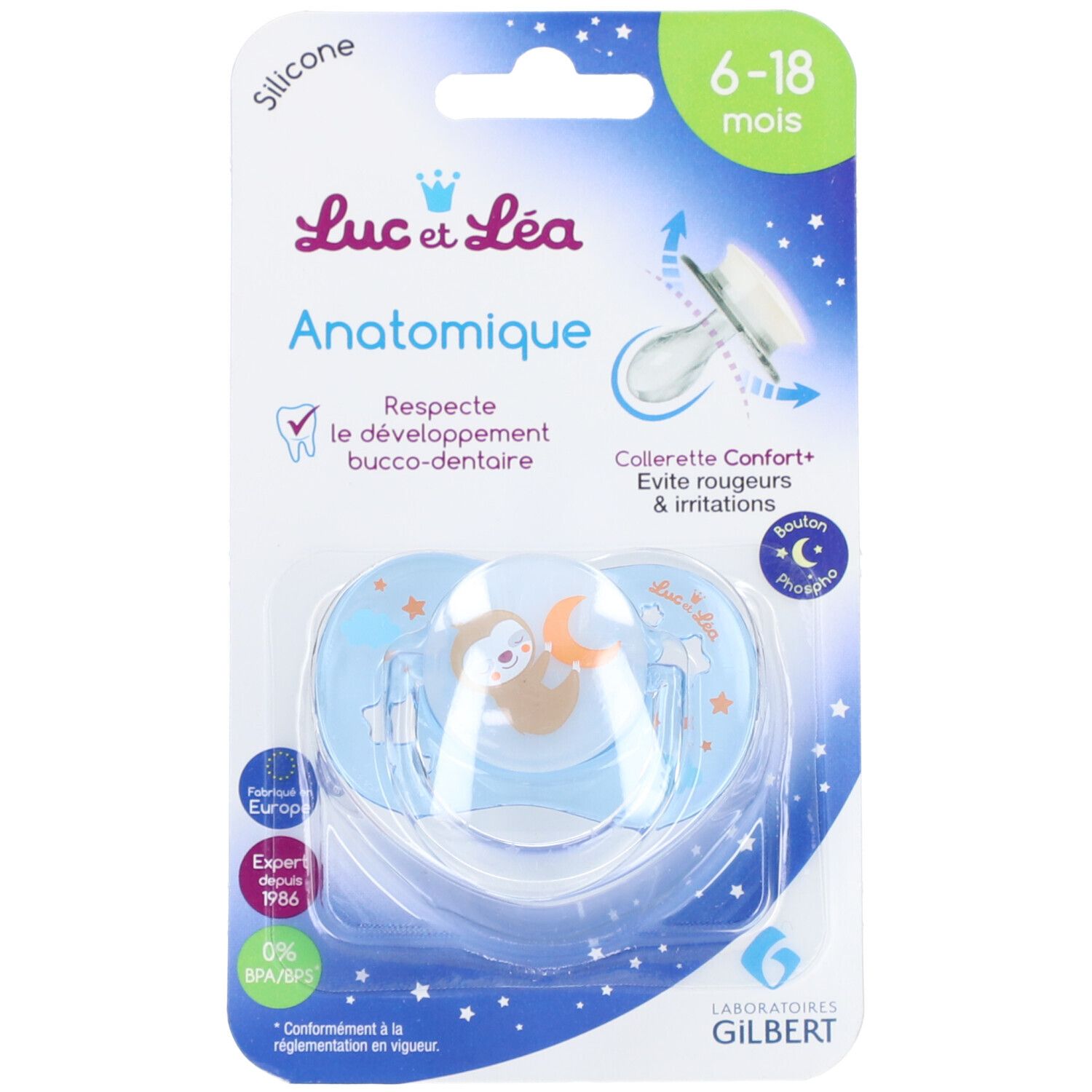 SUCET LUC NUIT ANA PARESSEUX 6-18M