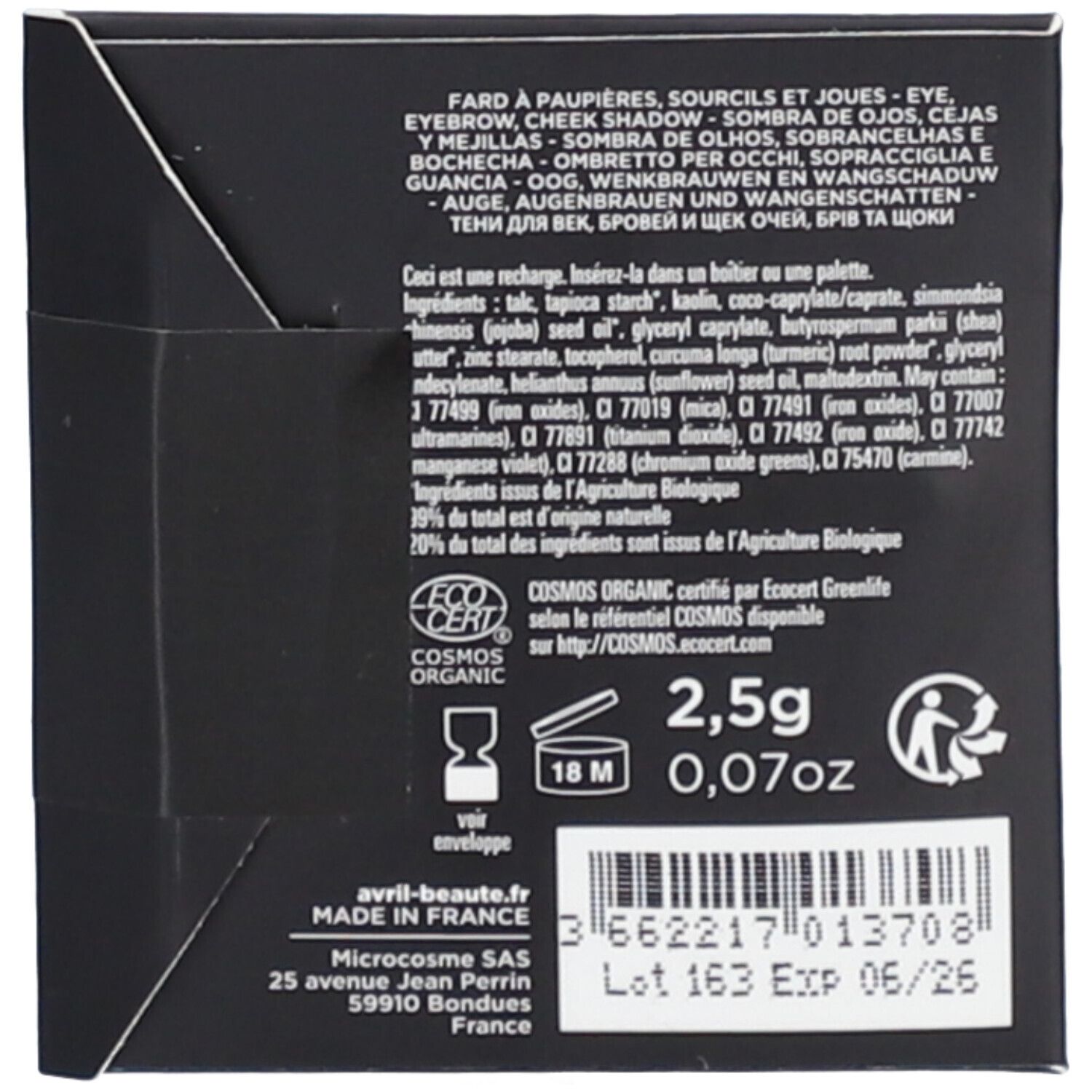 AVRIL Multi-Use Make-up -Mattes Aschblond