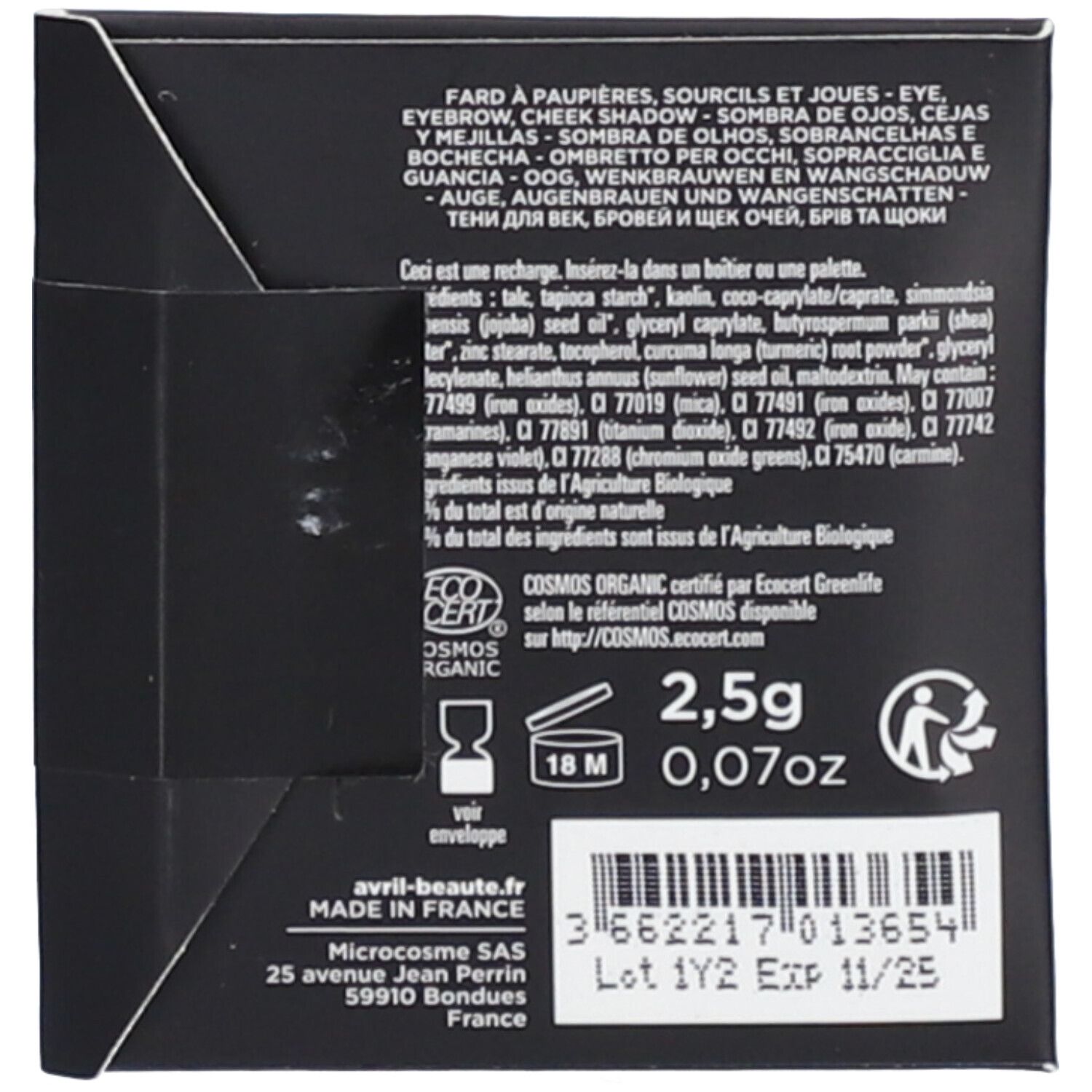 AVRIL Fard Multi-Usage - Flocon Matte