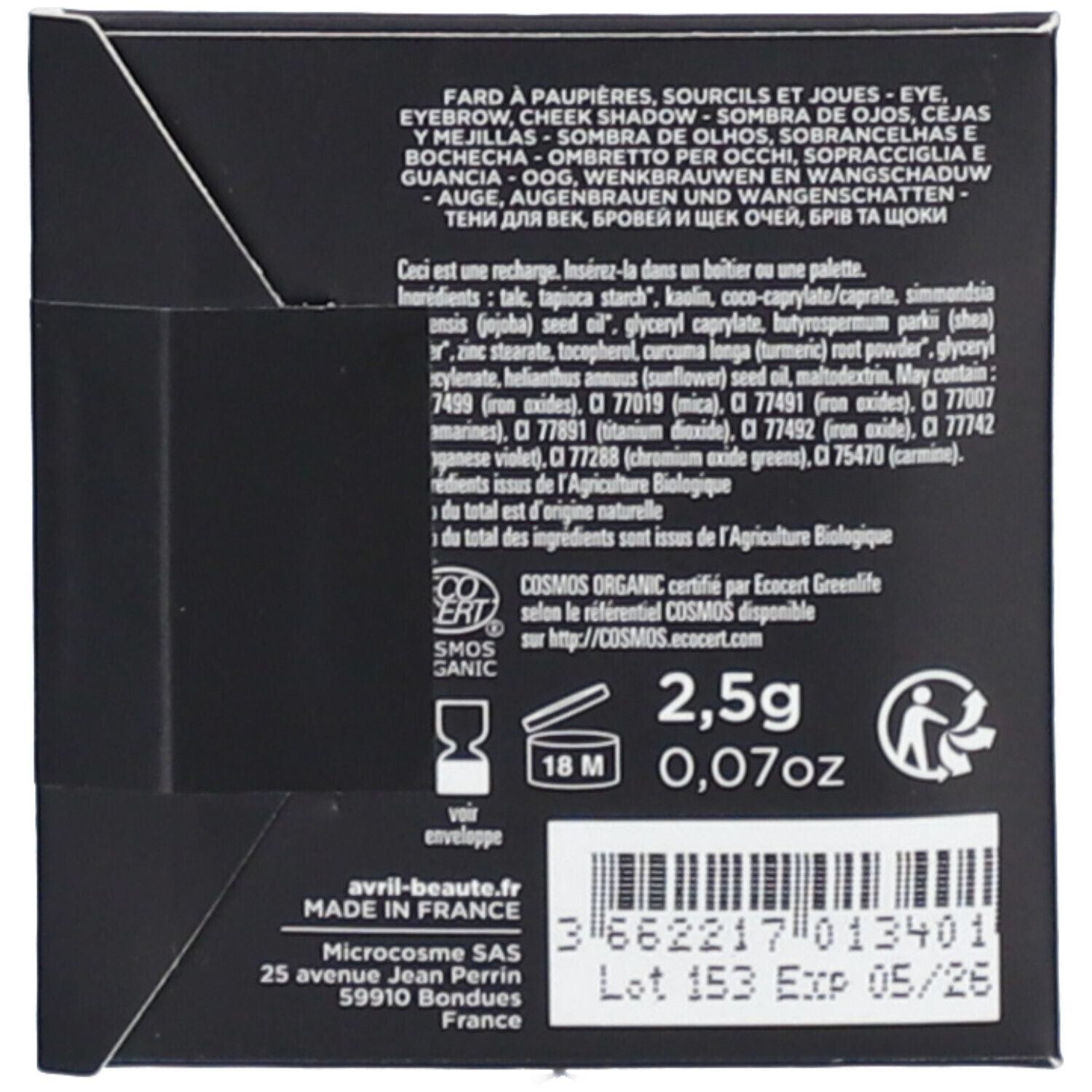 AVRIL Fard Multi-Usage - Olive Mat