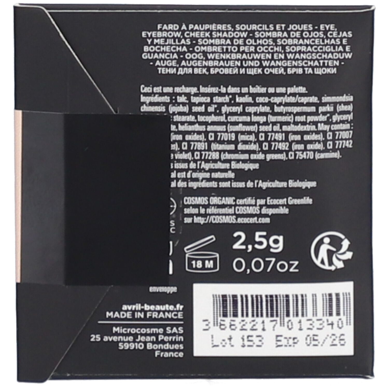 AVRIL Fard Multi-Usage - Beige Mat